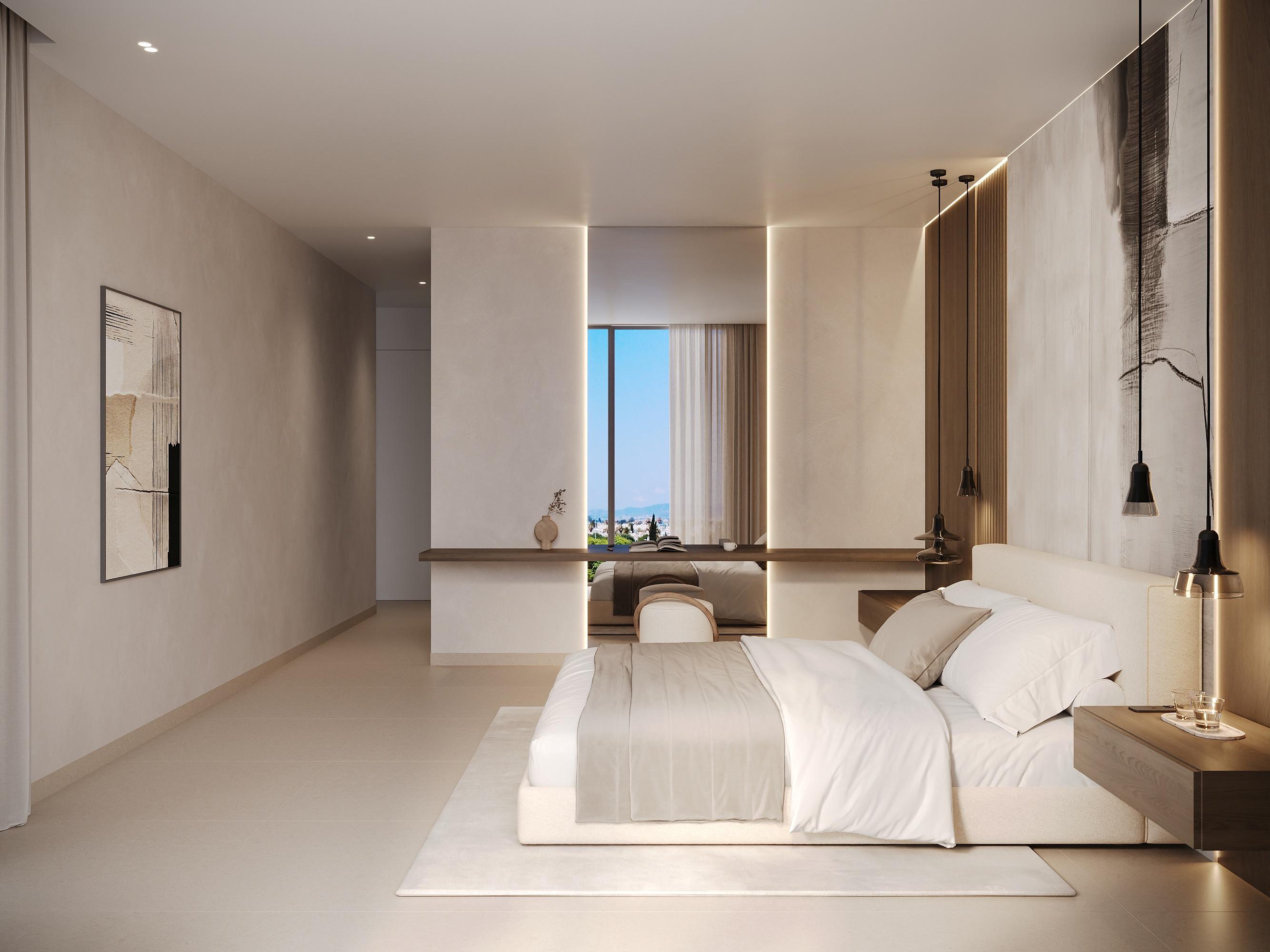 Development exterior showing ground-floor unit position, San Pedro, Marbella
