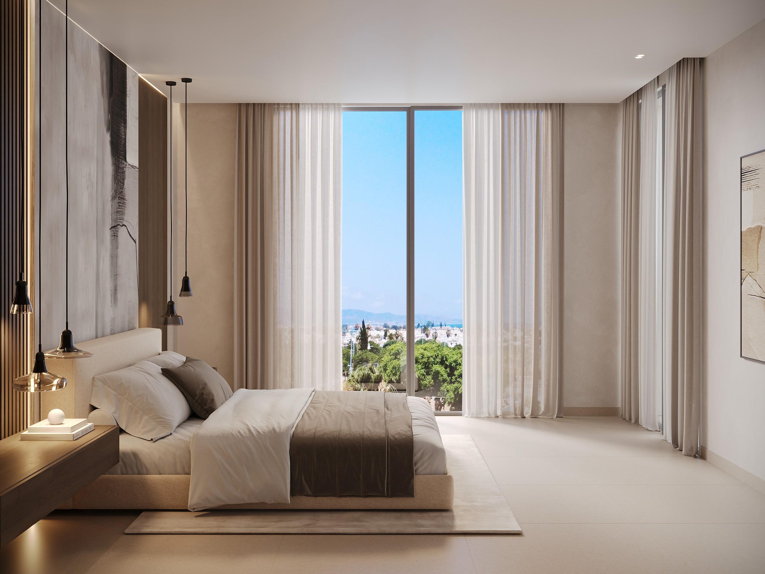 Internal corridor in 170 m2 ground-floor bungalow, San Pedro, Marbella