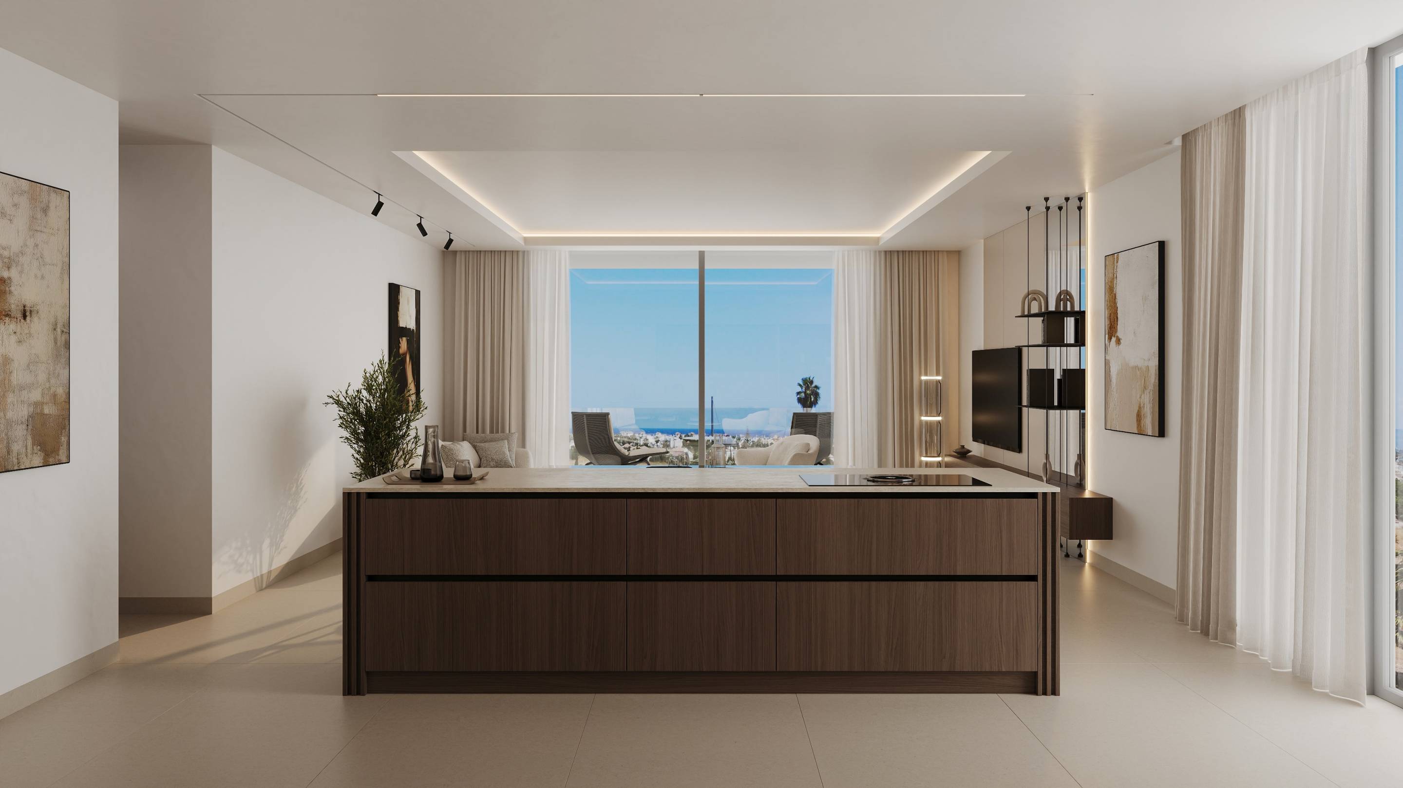 Bathroom fittings in ground-floor new-build bungalow, San Pedro, Marbella