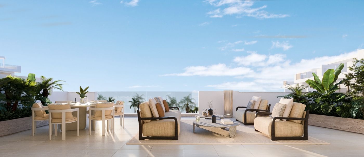 En-suite bathroom in 3-bedroom penthouse, Arroyo Vaquero, Estepona