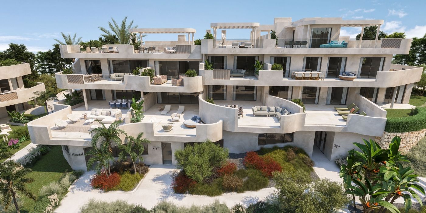 Private solarium level of penthouse in Arroyo Vaquero, Estepona