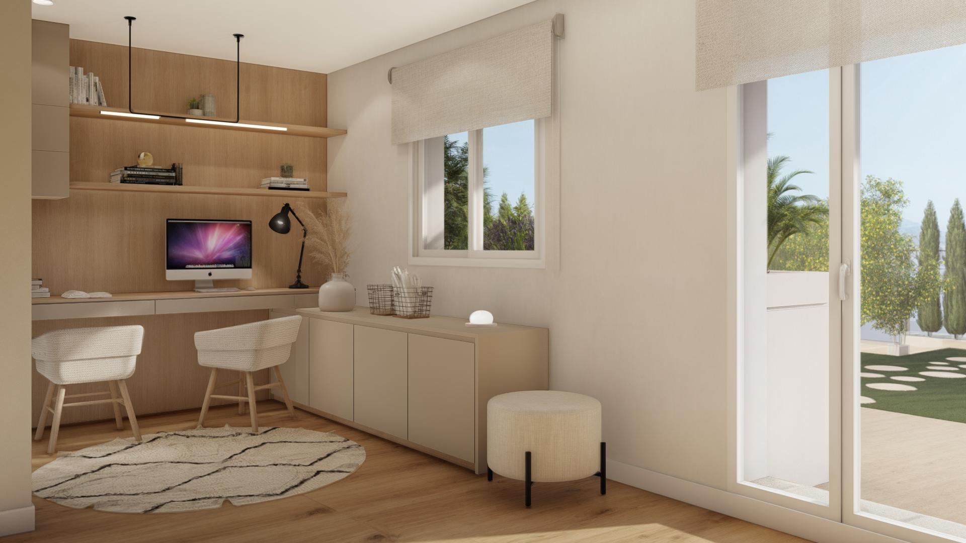 Third bathroom in new-build townhouse, Montebello, La Nucía