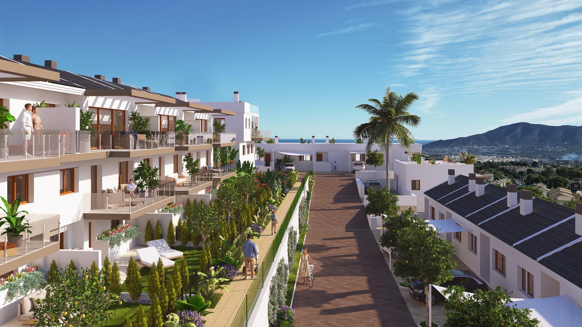 Fourth bedroom in new-build townhouse, Montebello, La Nucía