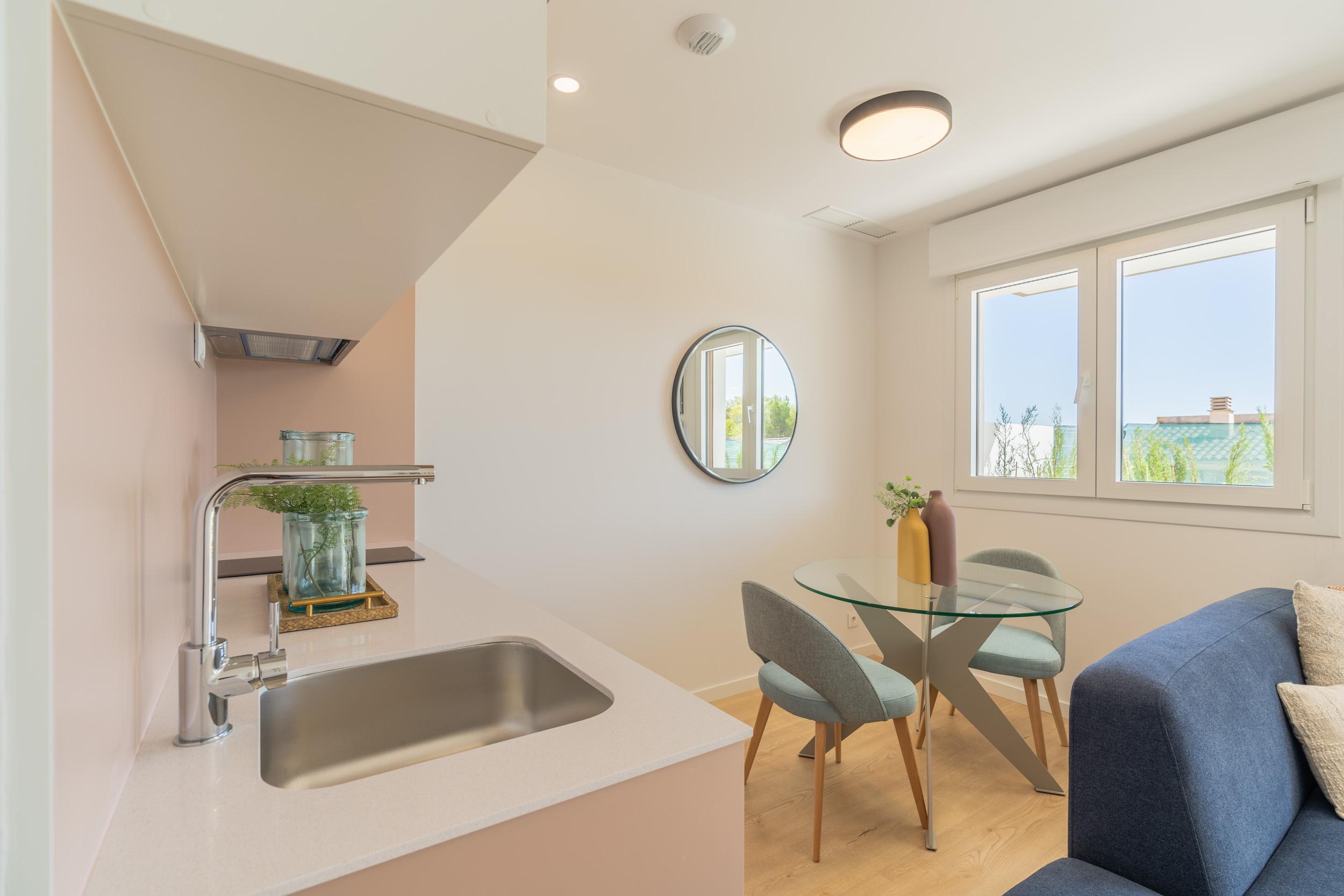 Upper floor landing in 4-bedroom townhouse, Montebello, La Nucía