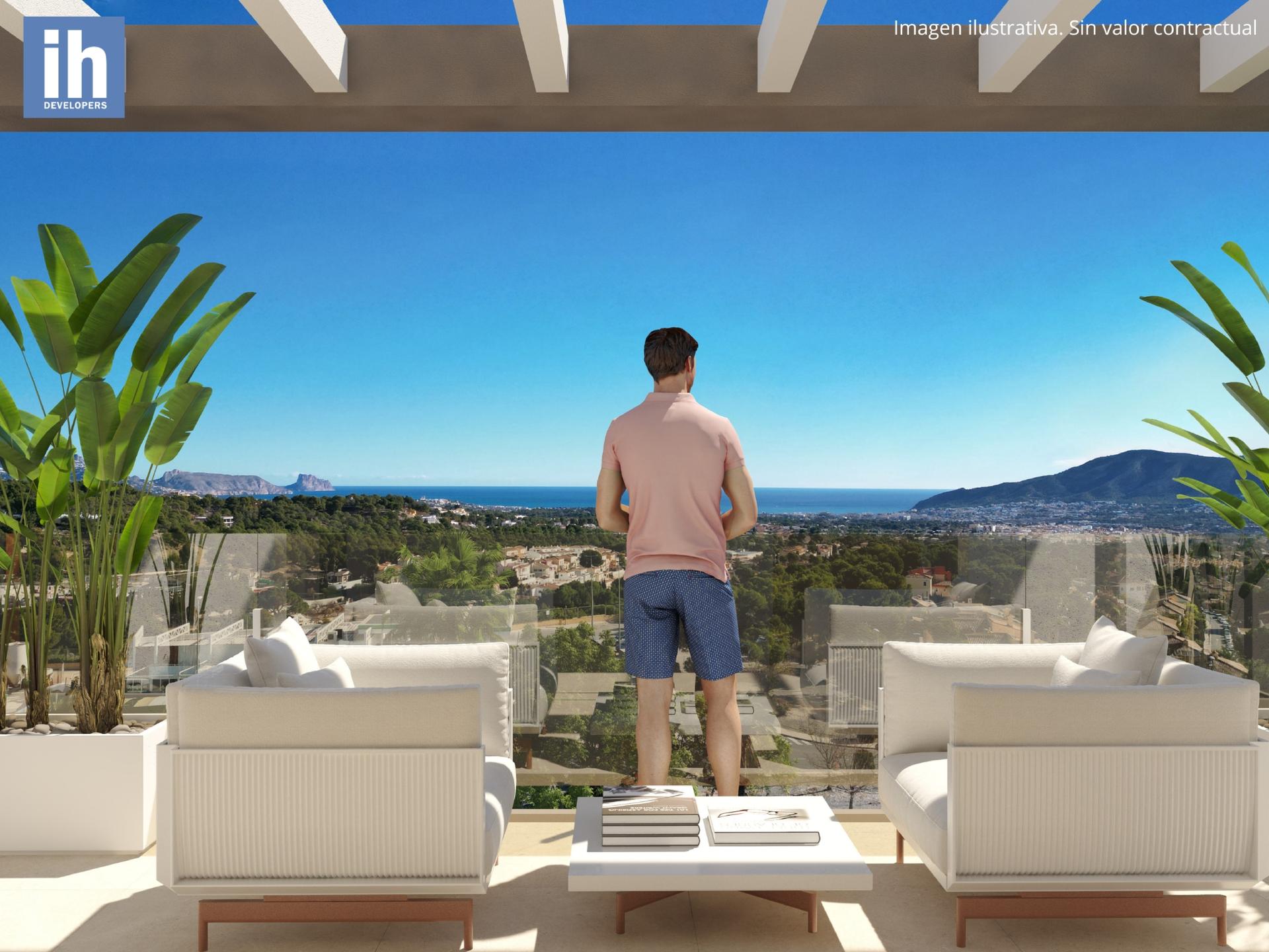 Fourth bedroom in new-build townhouse, Montebello, La Nucía