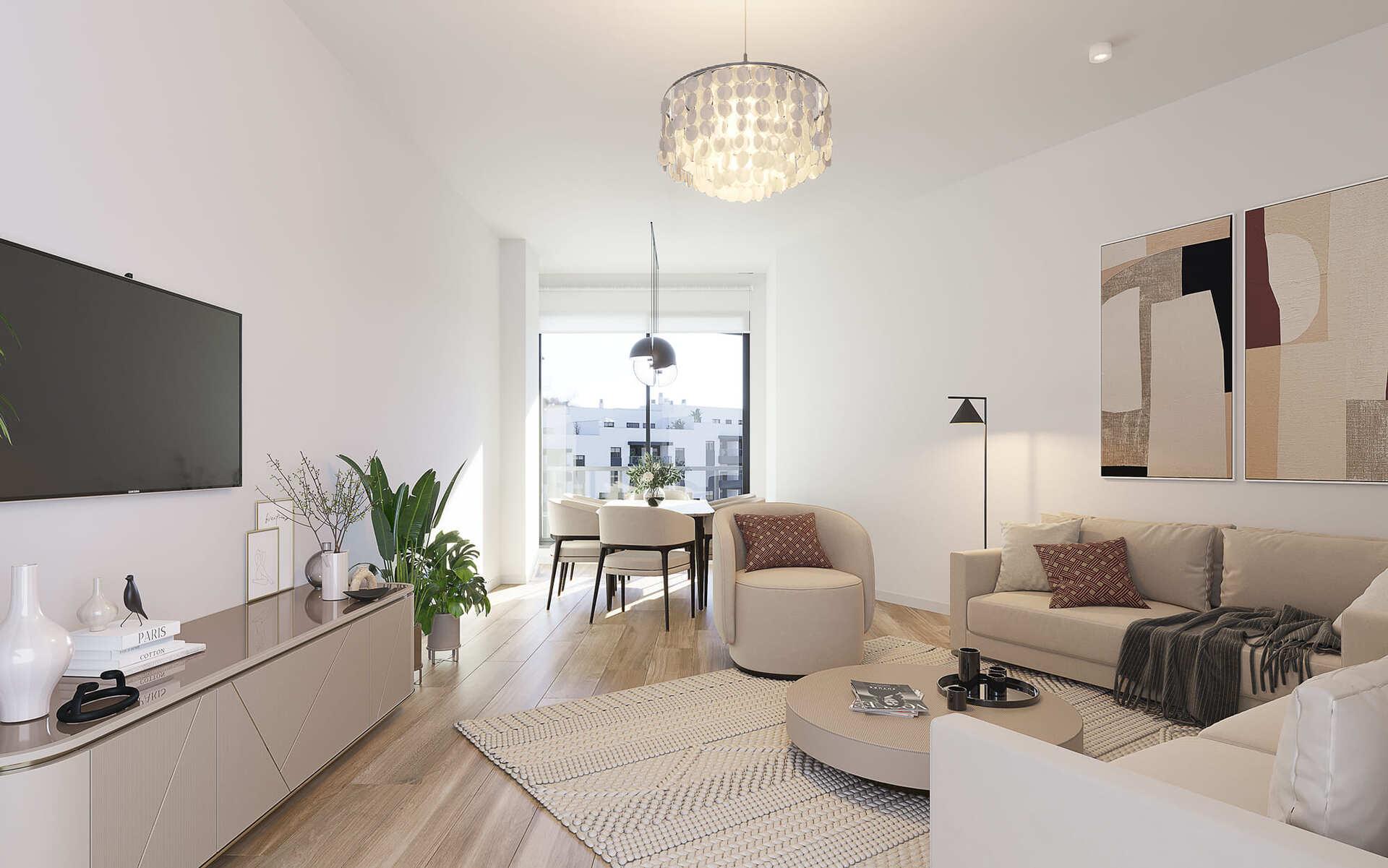 Underground parking with two allocated bays, new-build complex, Las Lagunas, Mijas