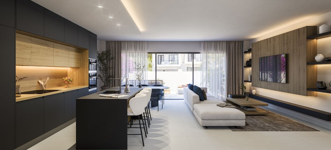 Second bedroom in 3-bedroom new-build villa, Whater Gardens, Estepona