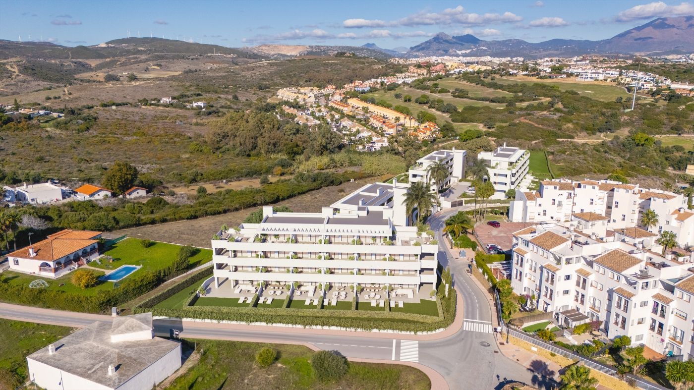 View from apartment terrace in El Castillo, Manilva development