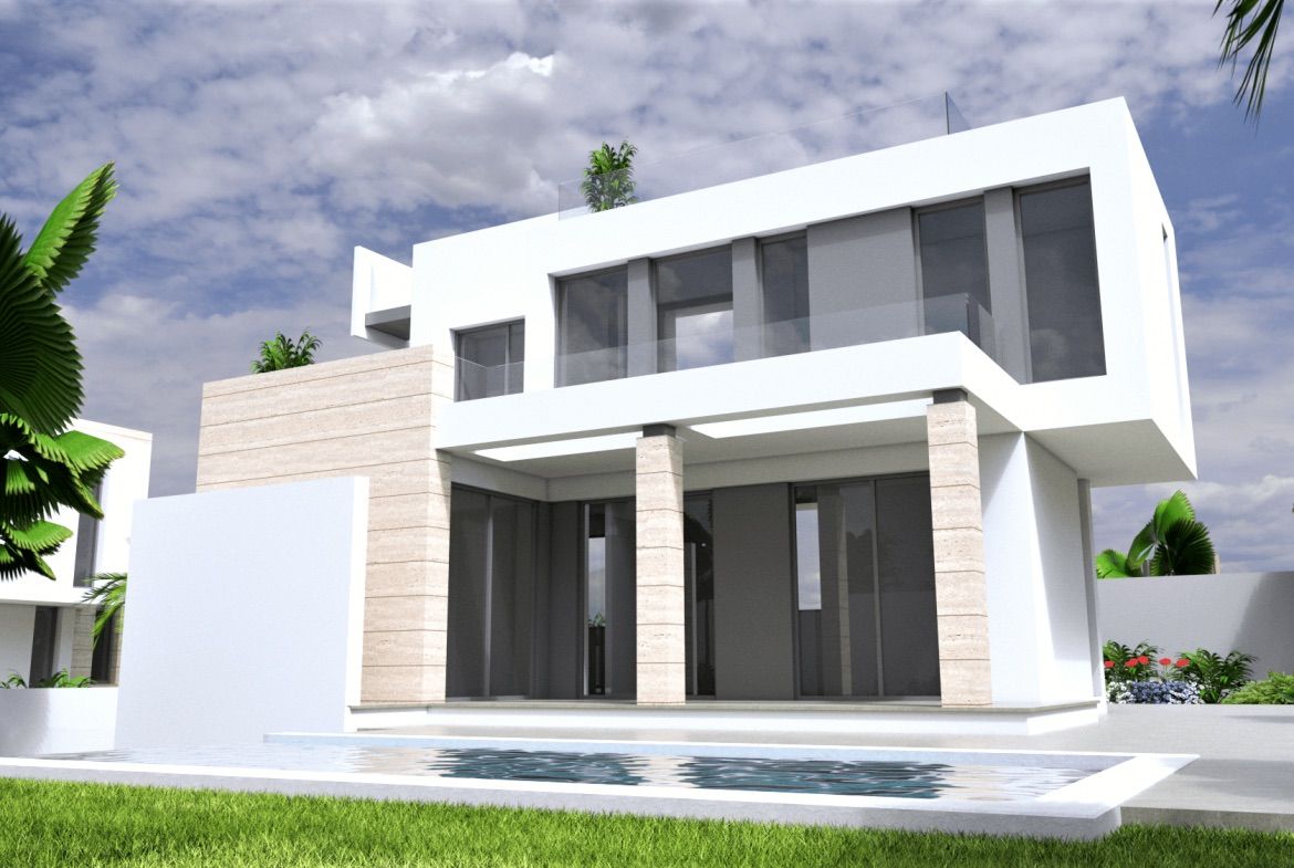 En-suite bathroom off master bedroom, 3-bedroom villa, Sector 25, Torrevieja