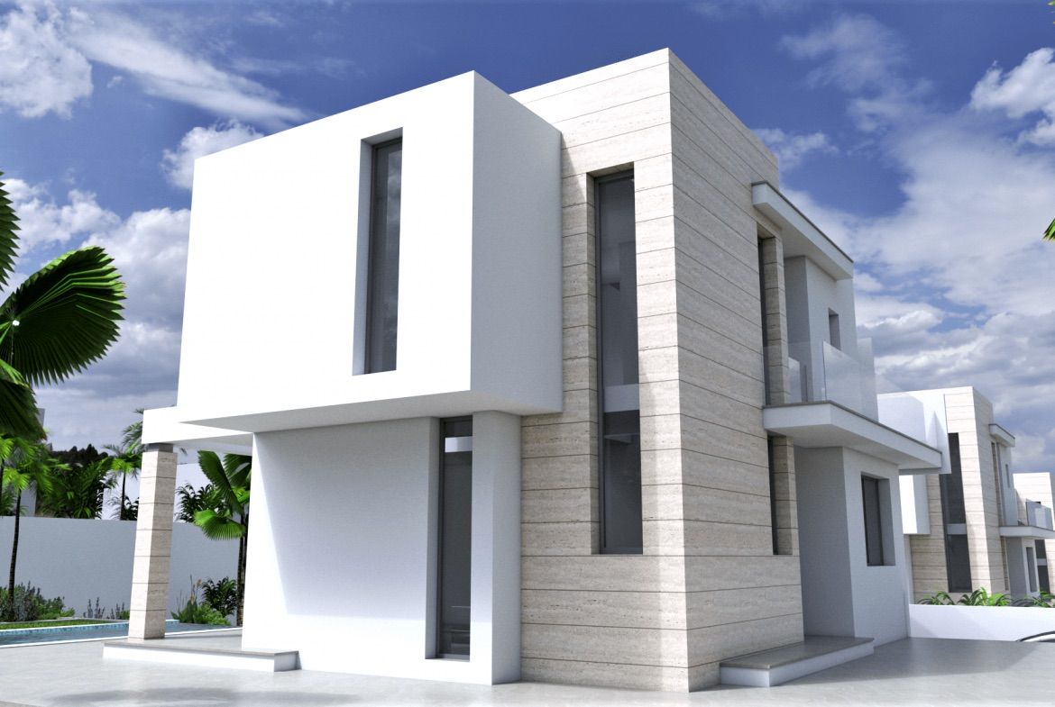Main bathroom in 3-bedroom new-build villa, Sector 25, Torrevieja
