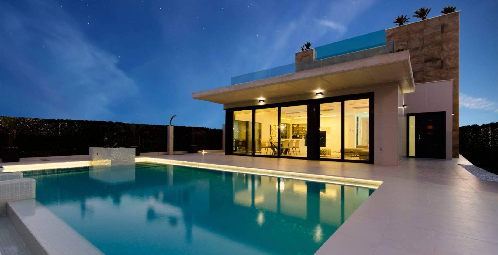Upper landing in 4-bedroom new-build villa, Campoamor