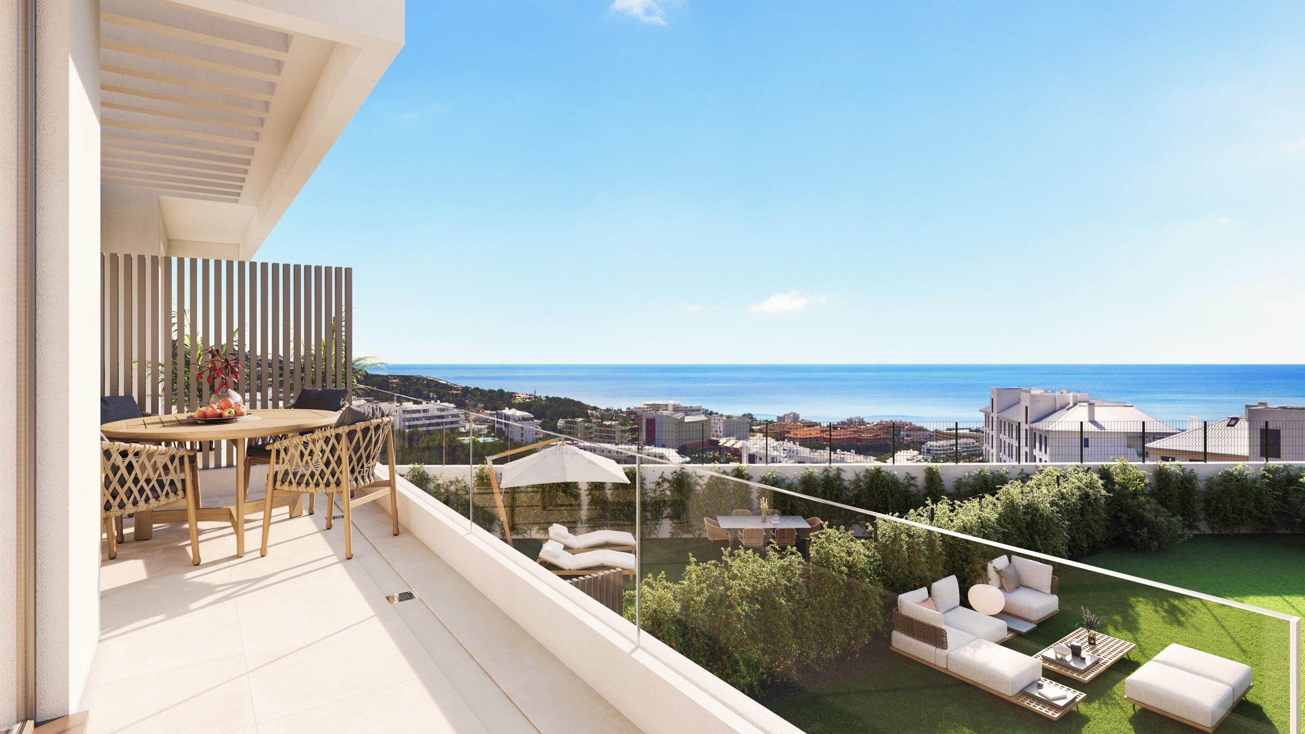 Communal gym in new-build residential development, El Higuerón