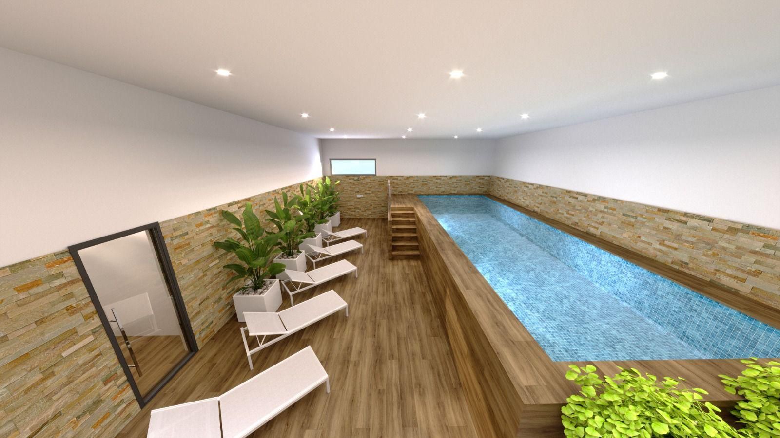 Second bedroom with window in new-build penthouse, Centro, Torrevieja