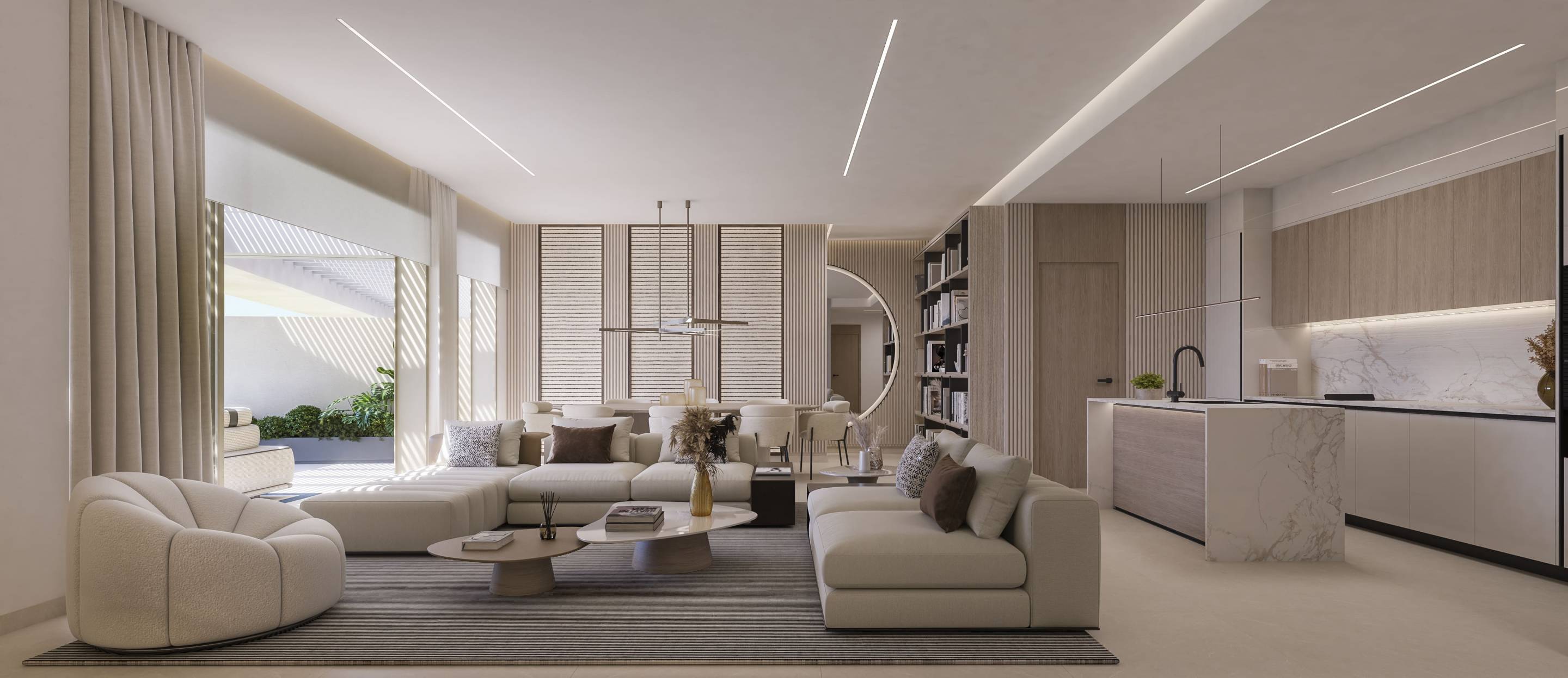 Underground parking space in new-build development, Los Almendros, Benahavis