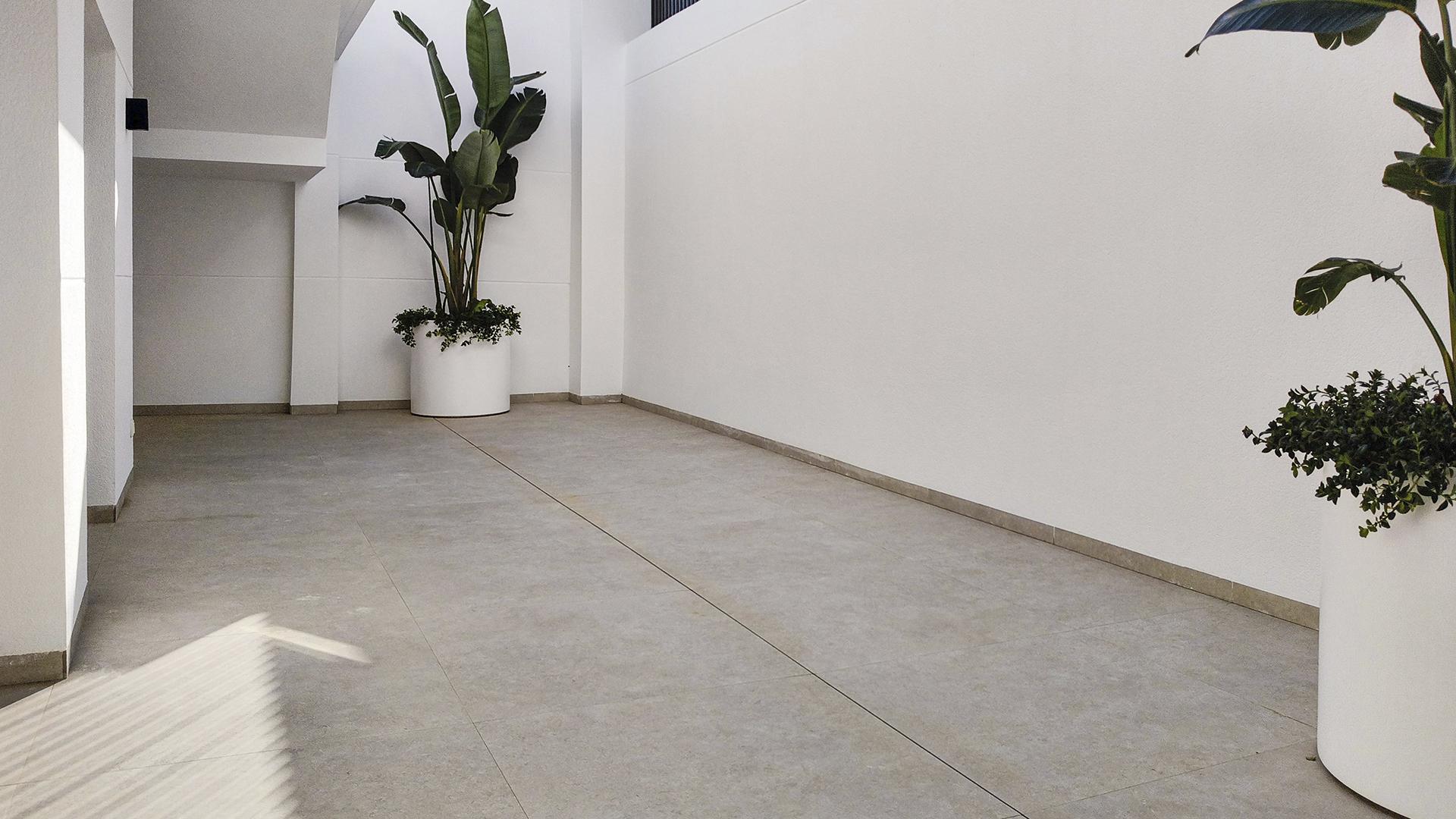 Internal door and hallway junction, new-build villa, Centro de la Ciudad Quesada, Rojales