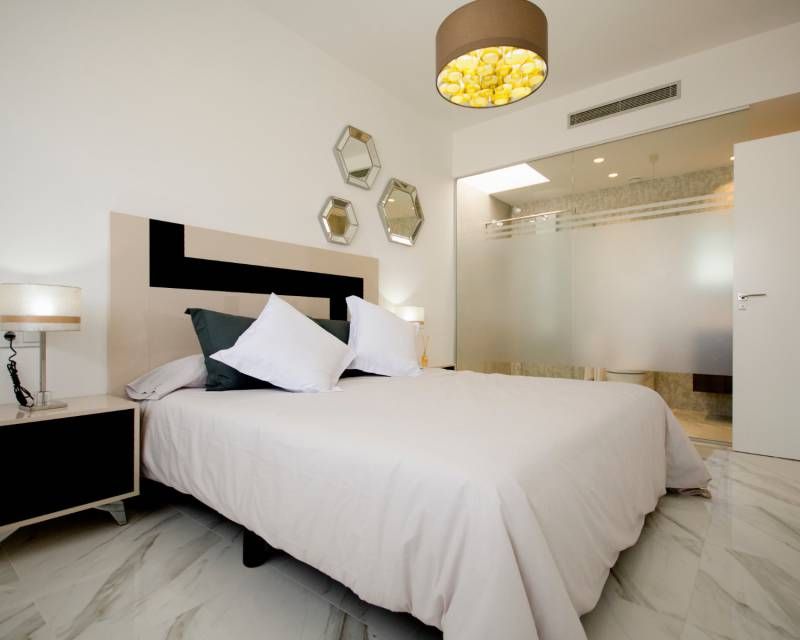 Main bedroom in 4-bedroom new-build villa, Campoamor, Orihuela Costa