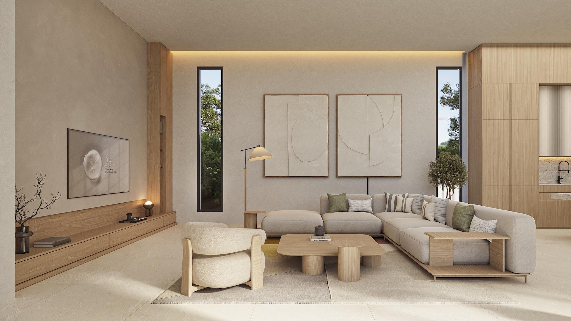 Third bedroom in new-build villa, Calpe Town, Alicante