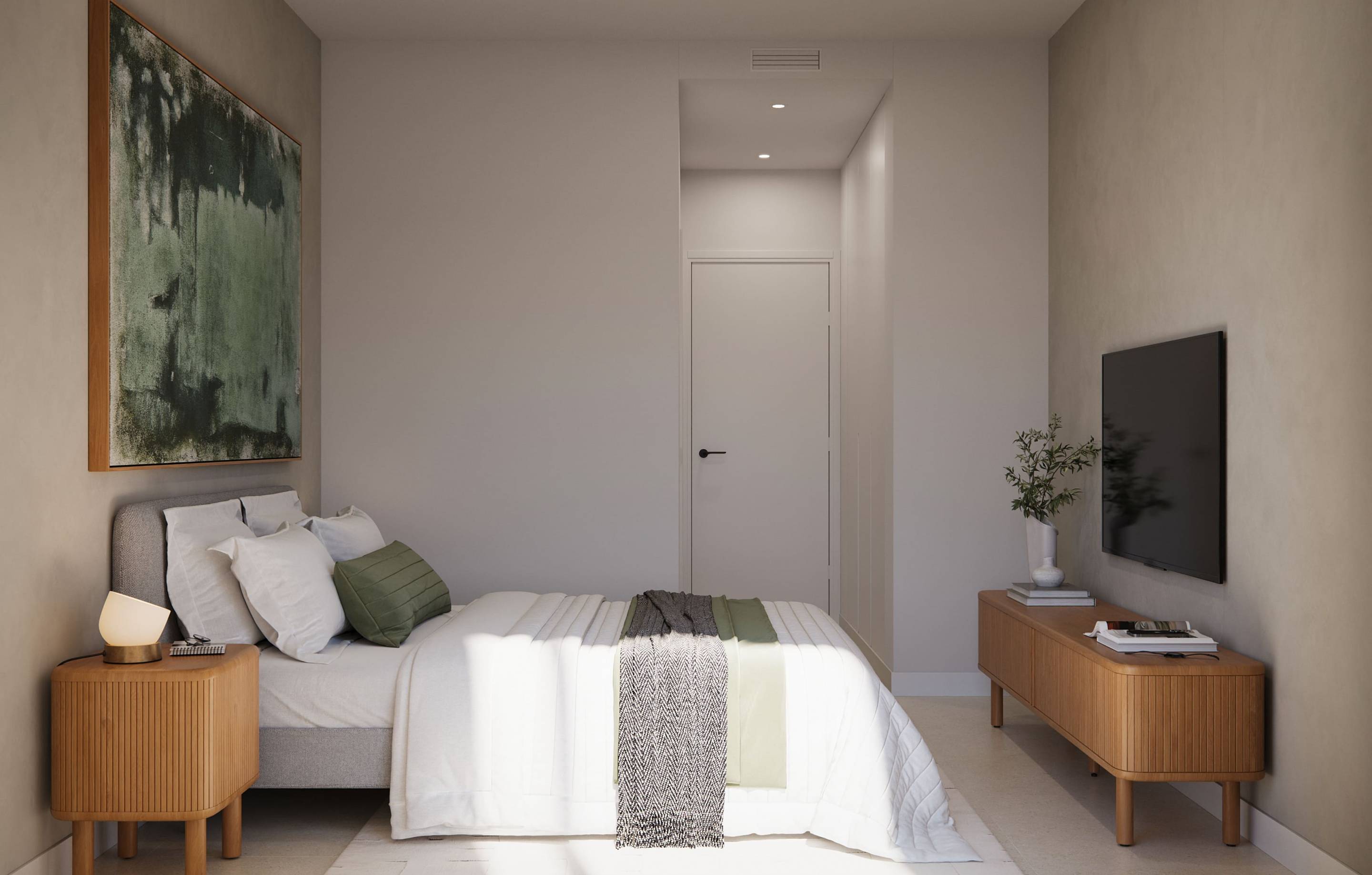 Street view of new-build townhouse development, Cerros del Águila, Mijas