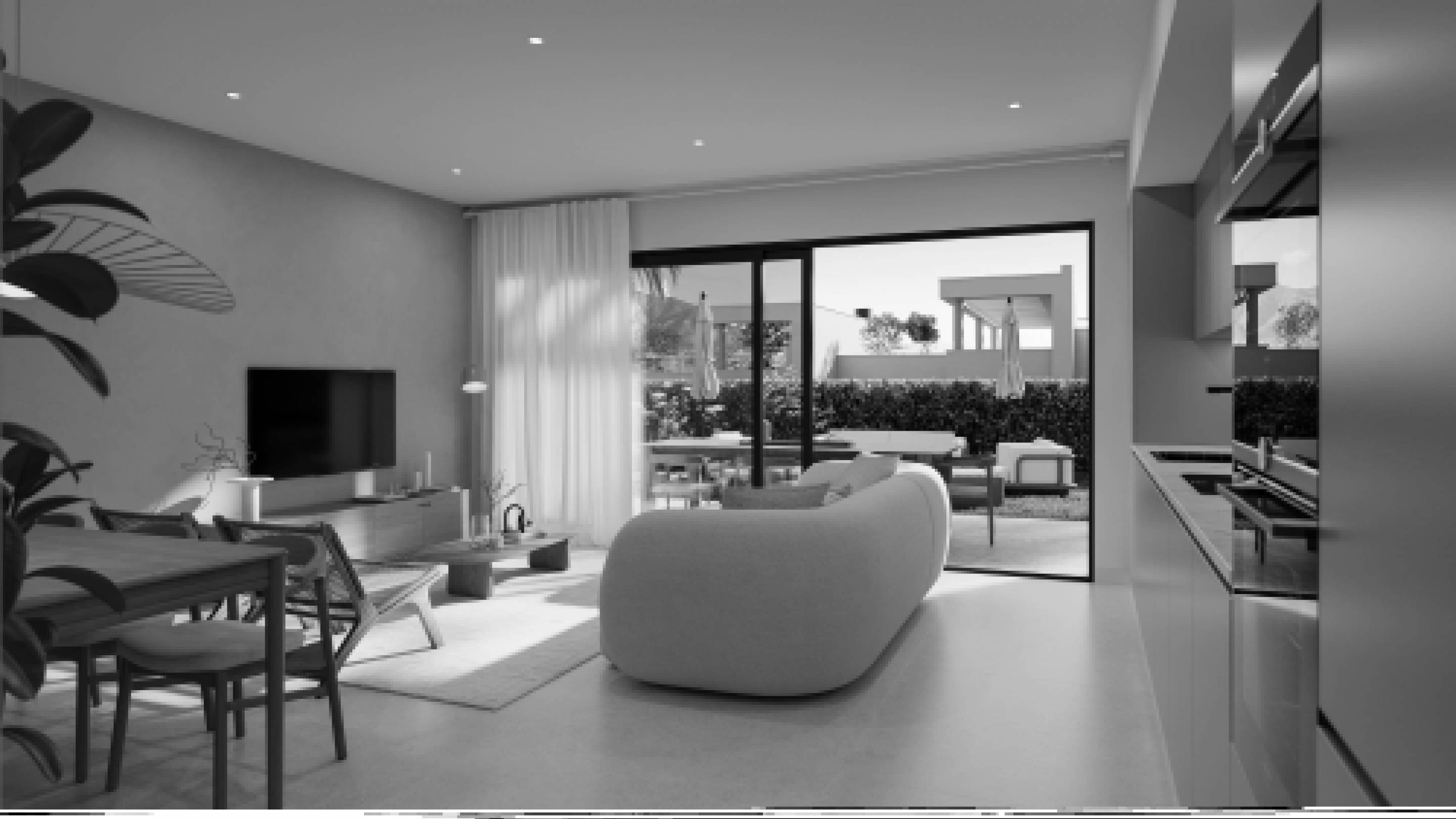 Additional room or study space in new-build townhouse in Cerros del Águila, Mijas
