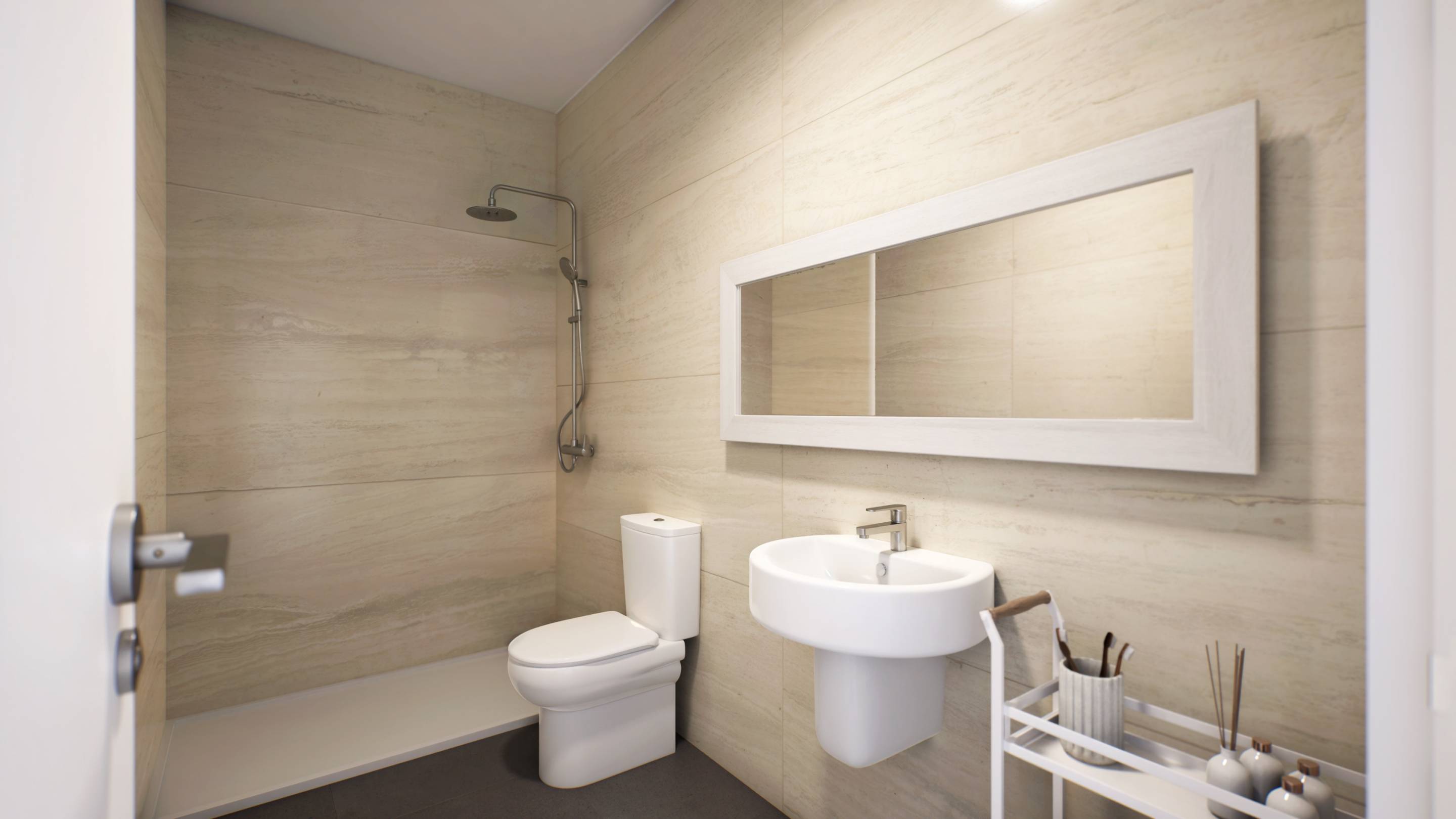 Communal landscaped gardens in 23-unit townhouse development, Monte y Mar Bajo, Gran Alacant