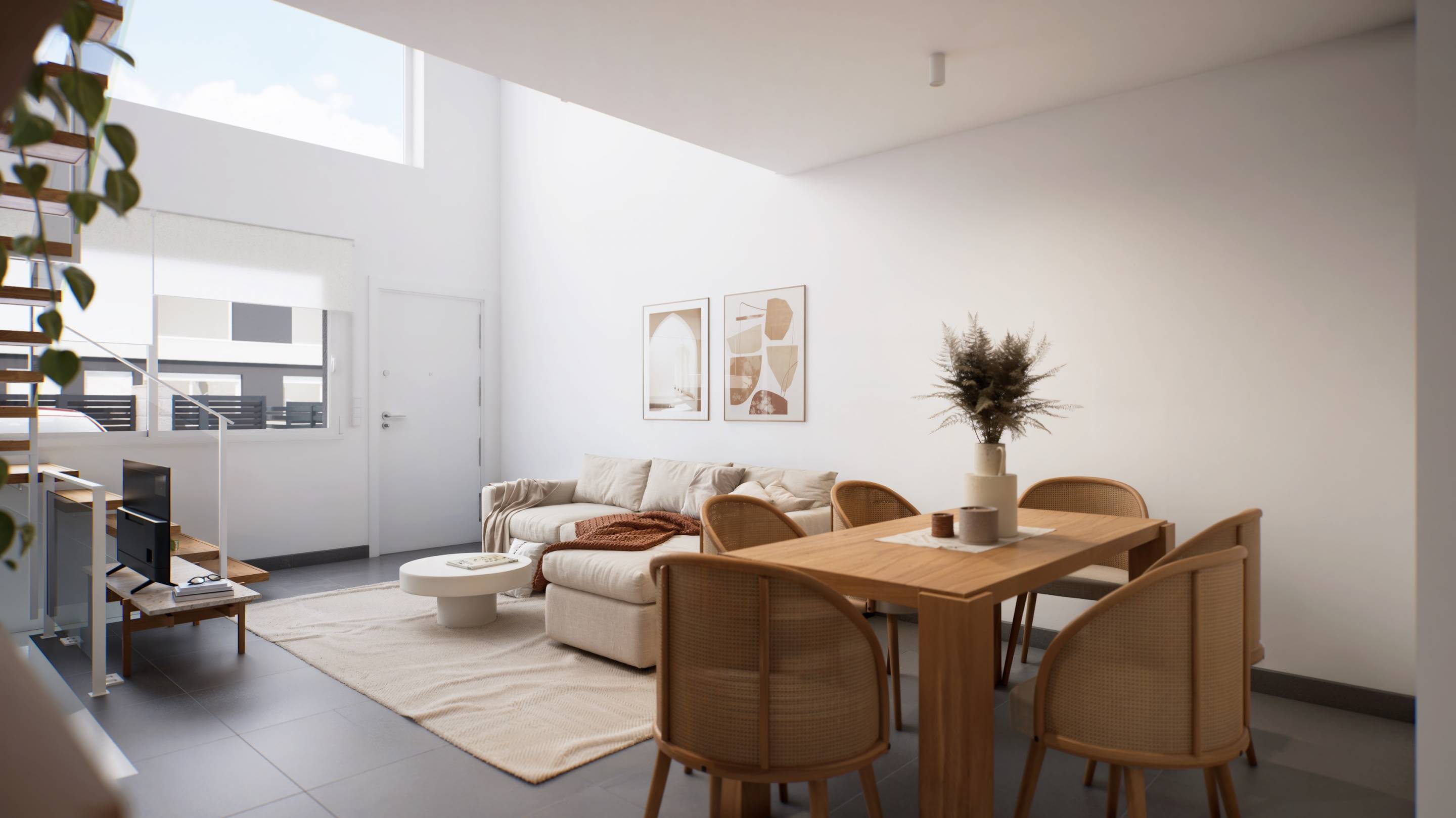 Allocated garage space included with 2-bedroom townhouse, Monte y Mar Bajo, Gran Alacant