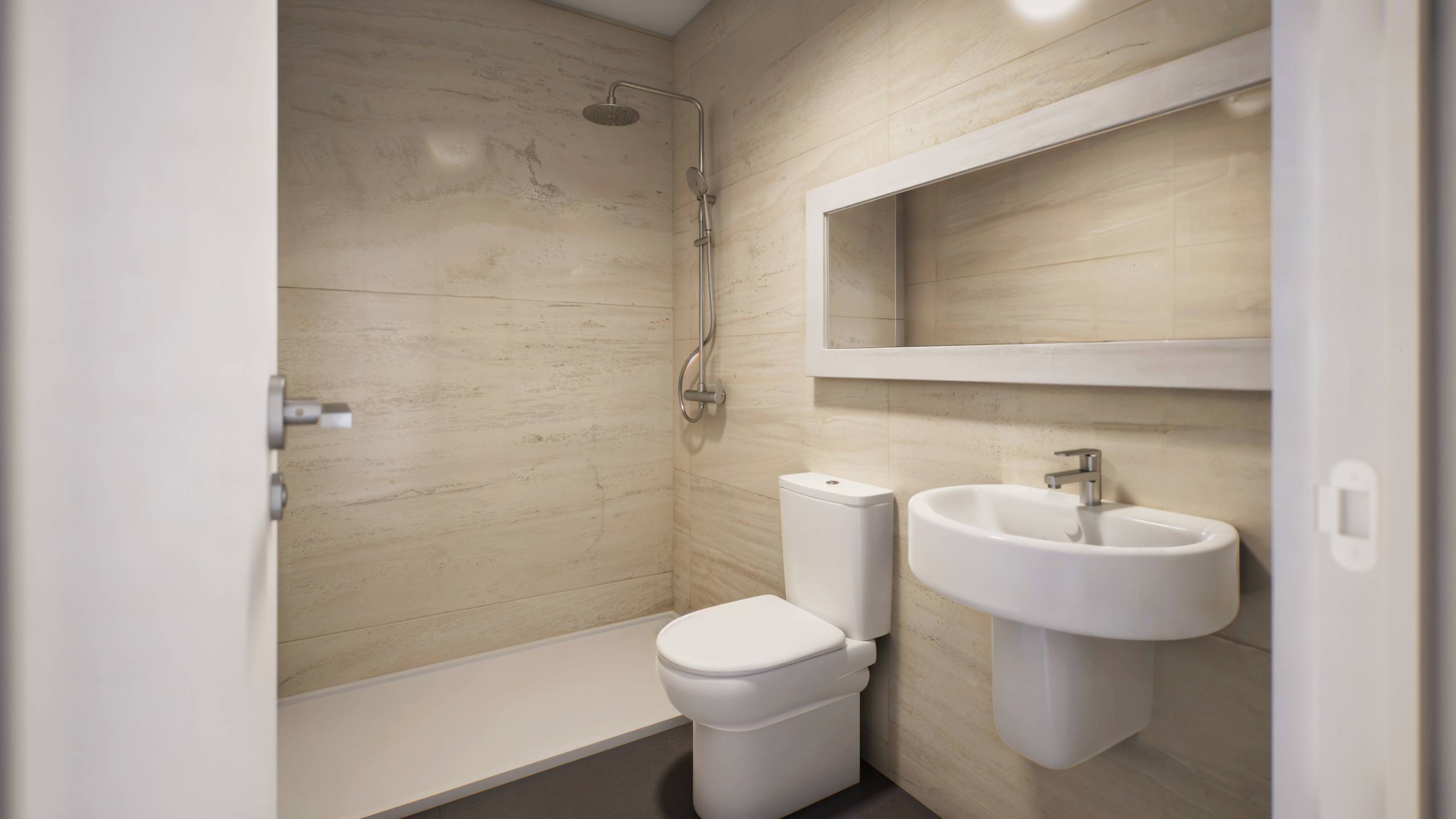 Second bedroom in ground-floor new-build townhouse, Monte y Mar Bajo, Gran Alacant