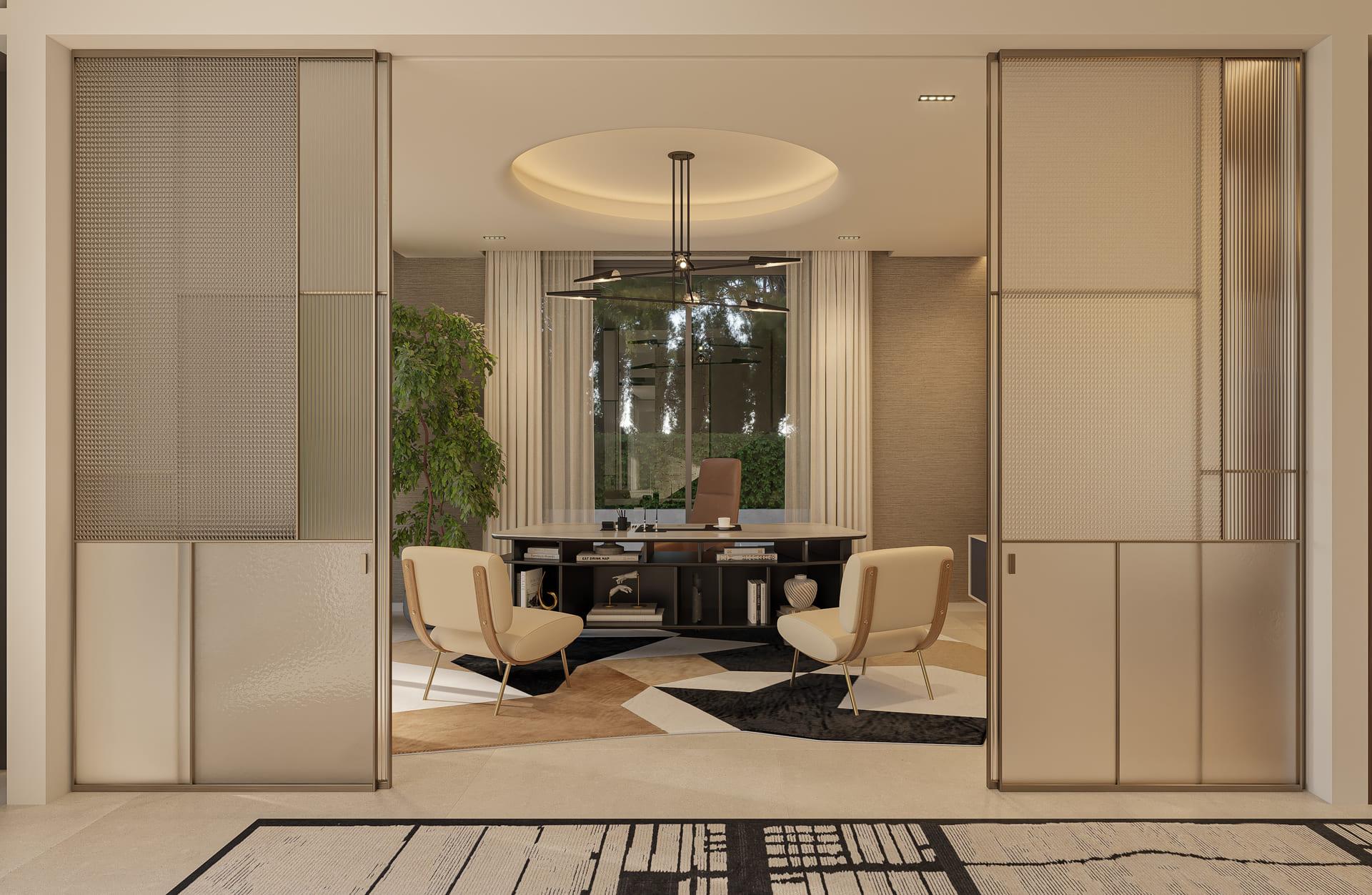 Utility room in new-build villa, Nueva Andalucía, Marbella
