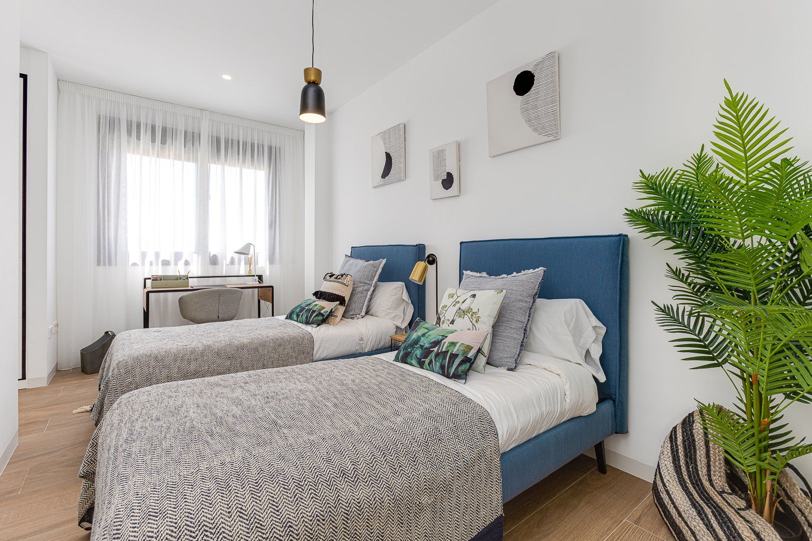 Master bedroom in new-build 3-bedroom villa, Golf Bahía, Finestrat