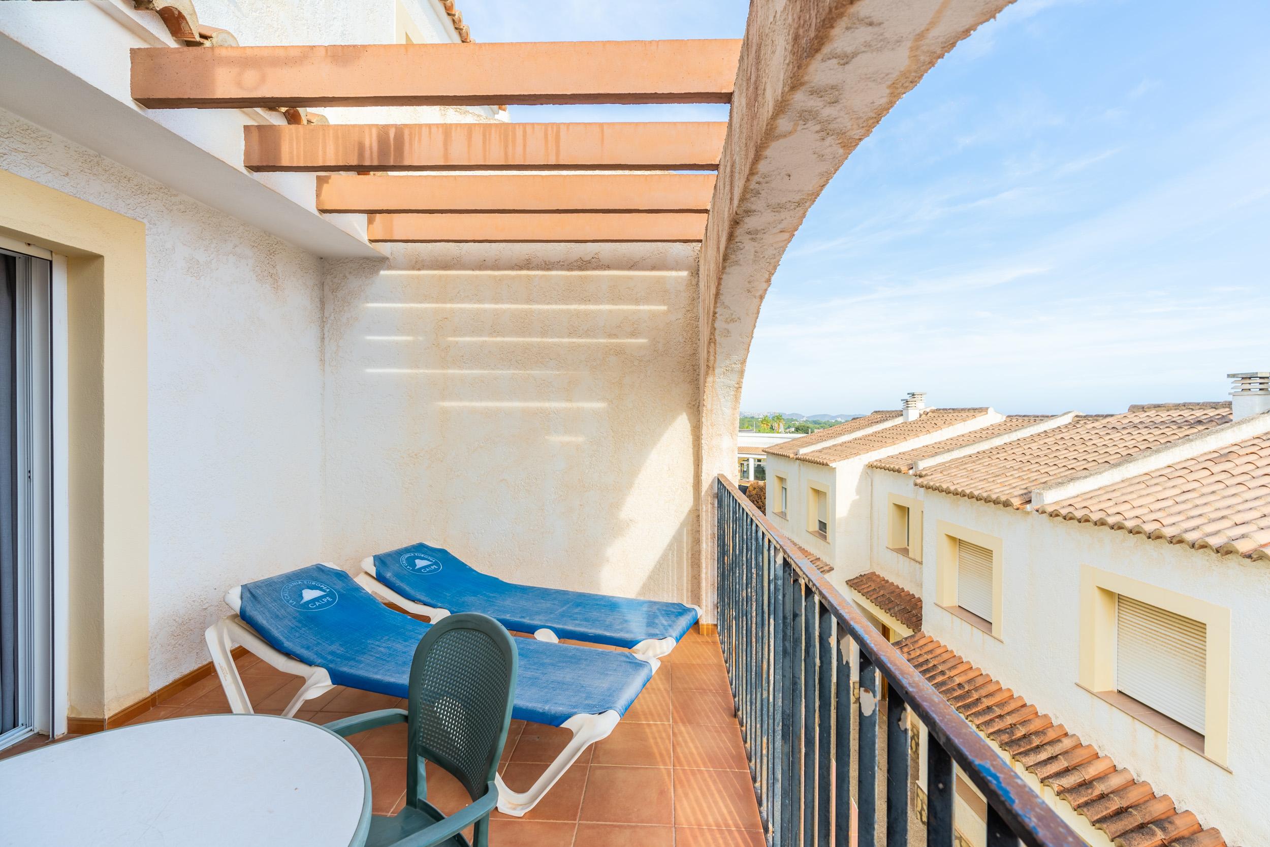 Exterior facade of bungalow complex, Gran Sol, Calpe