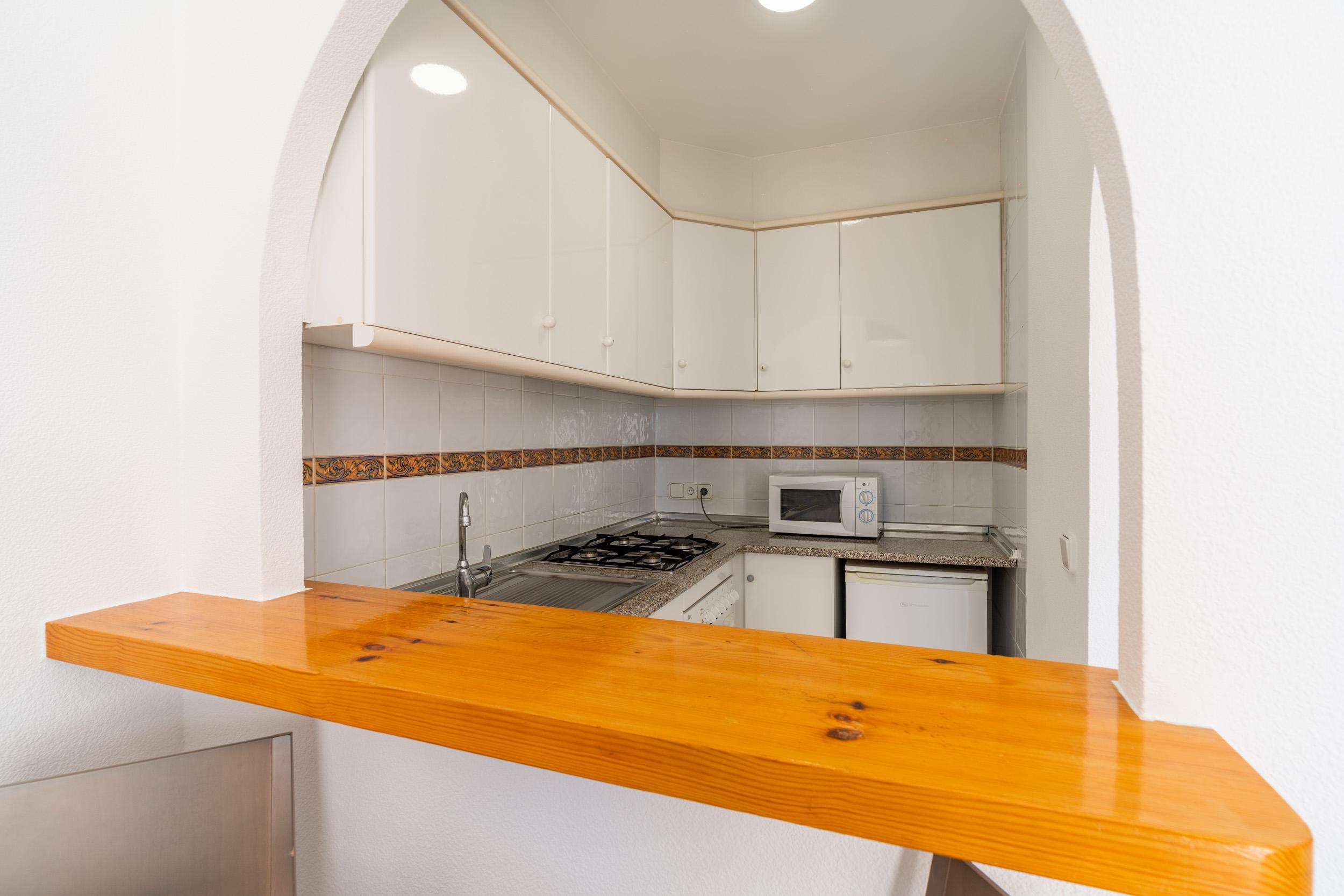 Communal garage entrance in residential complex, Gran Sol, Calpe
