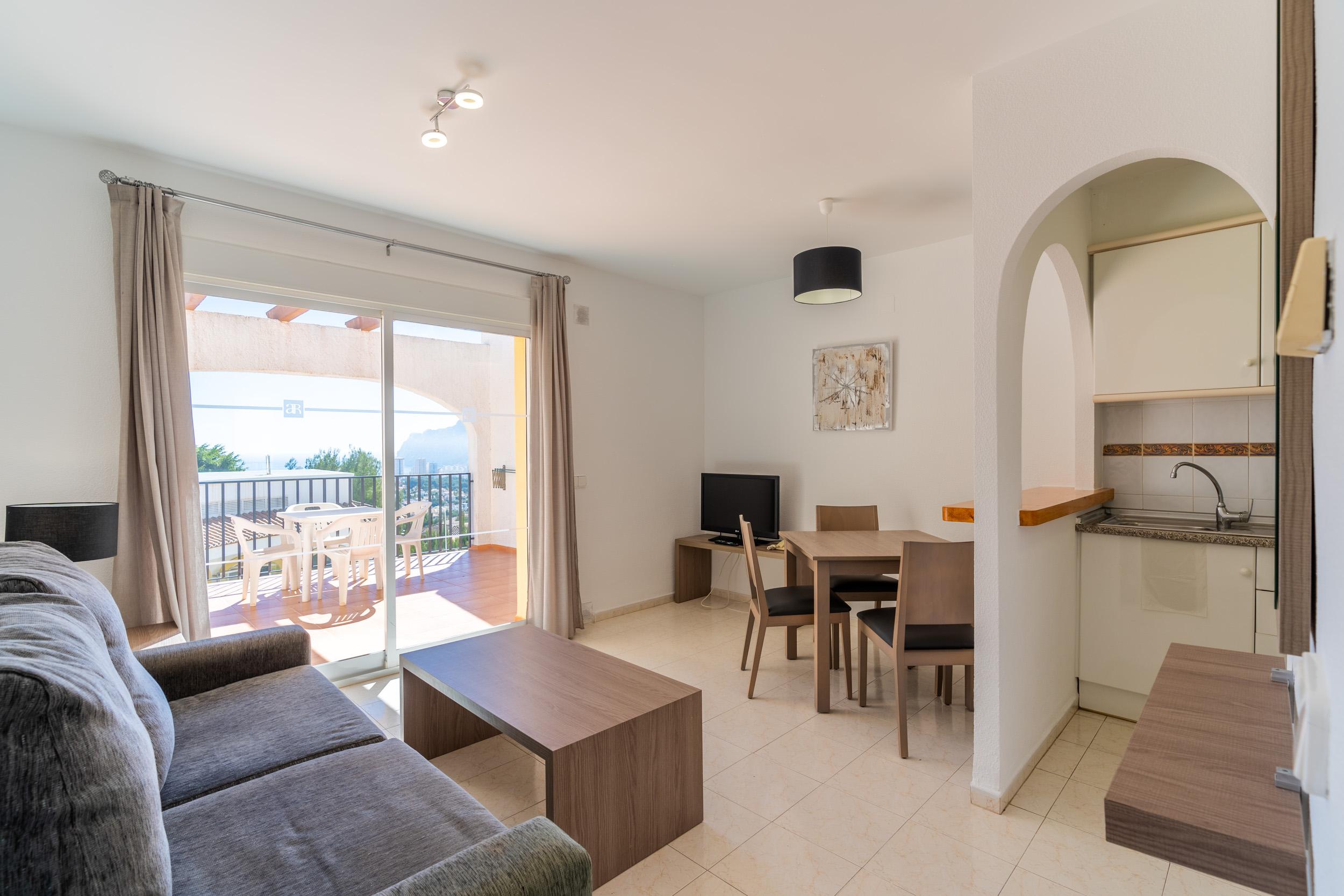 Air conditioning unit installed in new-build apartment, Gran Sol, Calpe