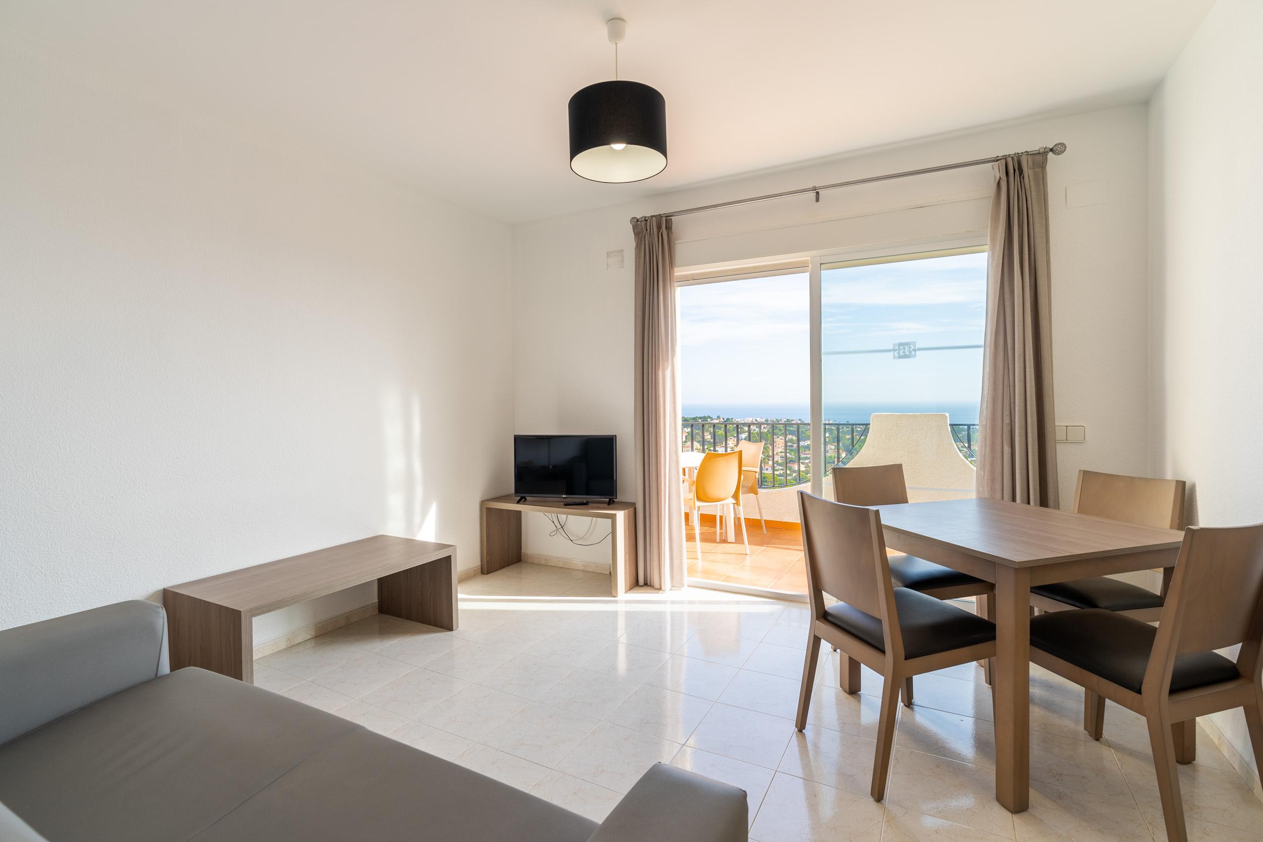 Bathroom with shower fittings in 1-bedroom new-build apartment, Gran Sol, Calpe