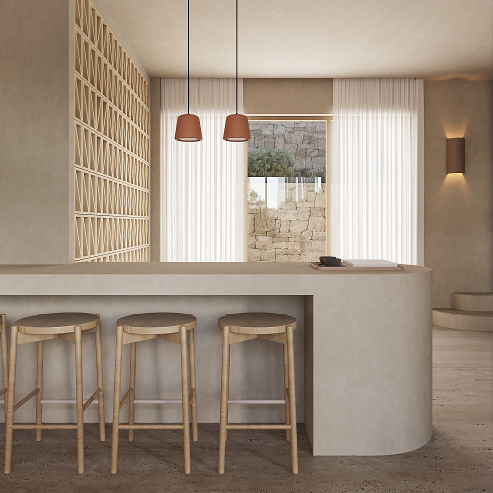 Kitchen in new-build villa, Altea Hills, Altea
