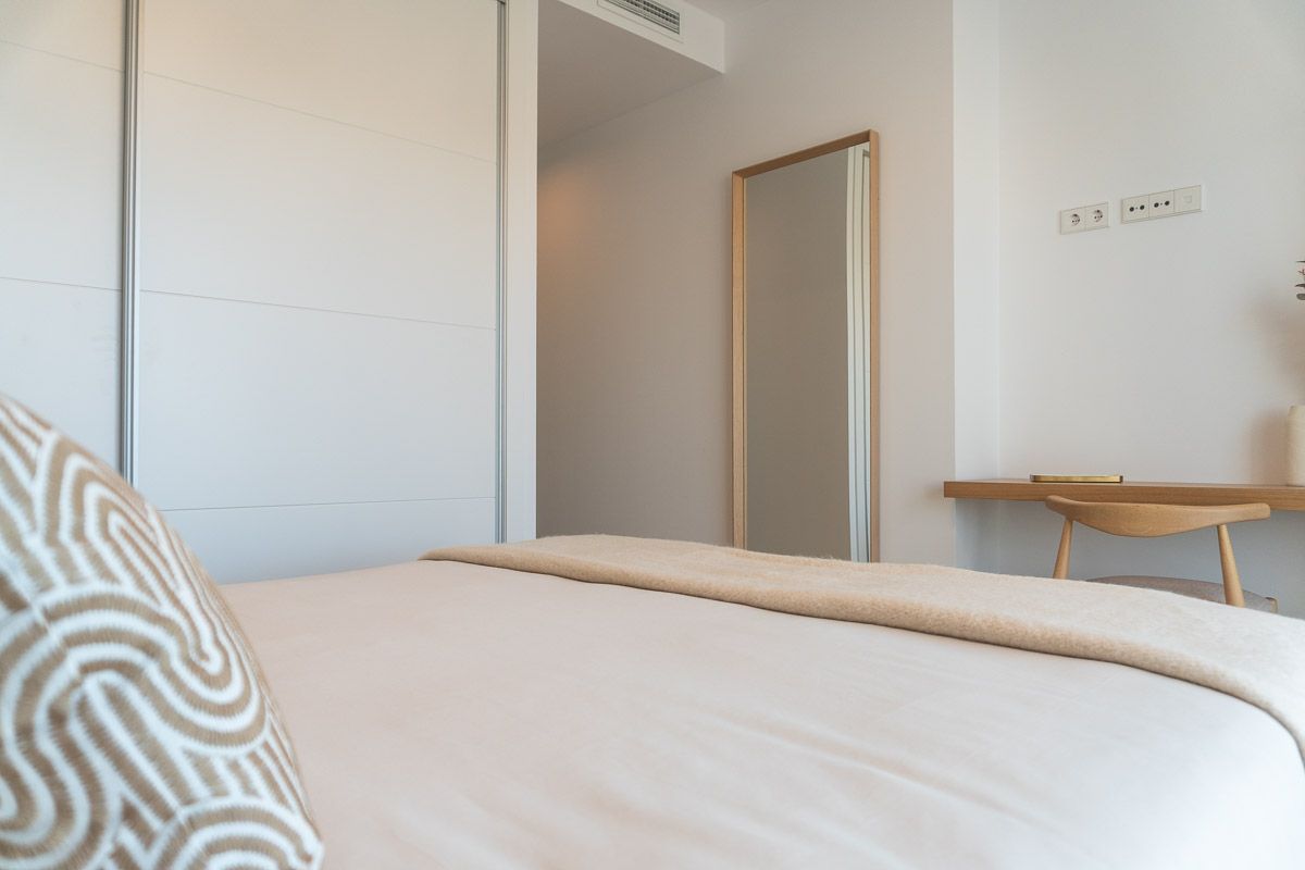 Second bedroom detail in 2-bedroom new-build apartment, La Zenia