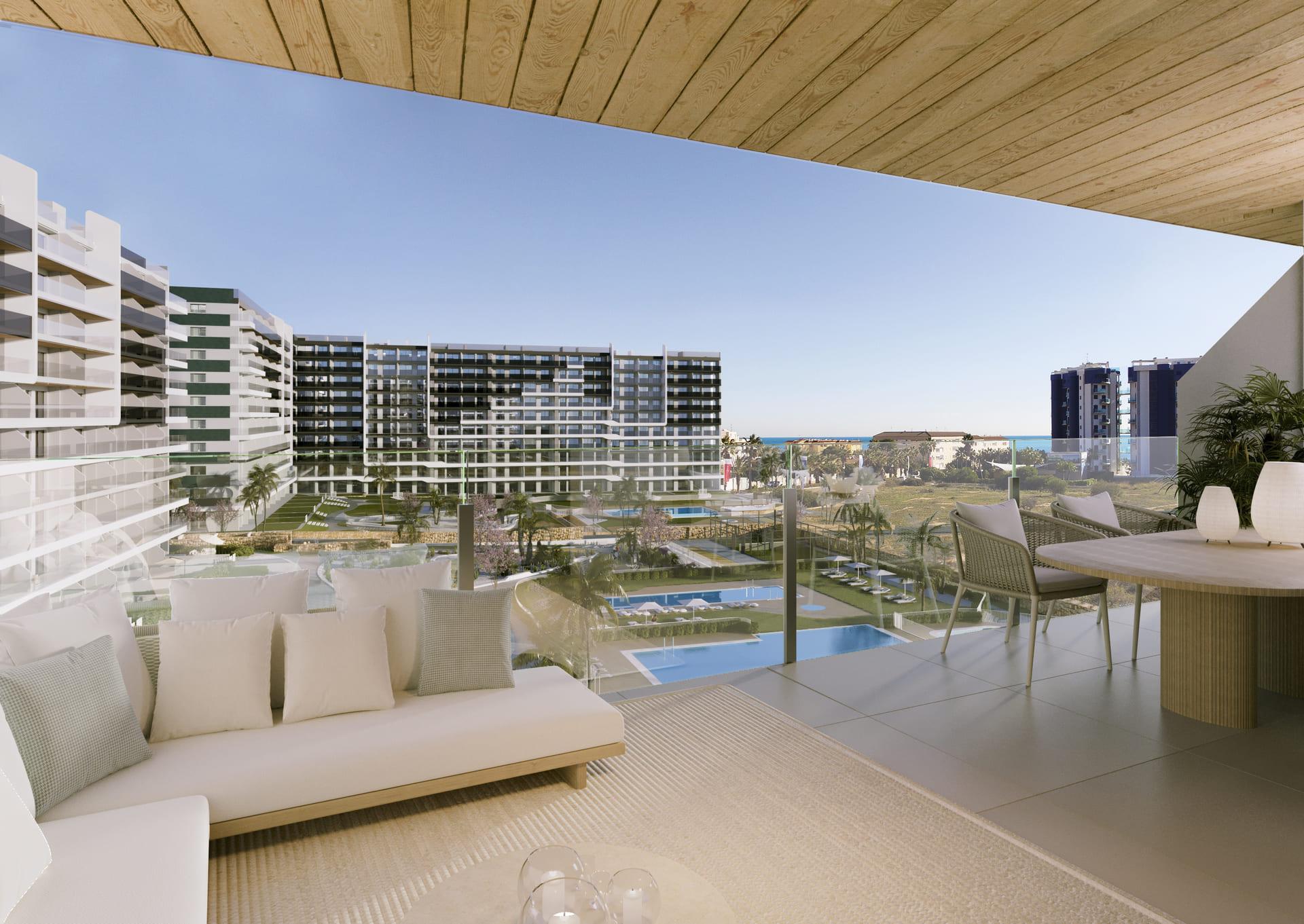 Underground parking space allocated to apartment, Punta Prima