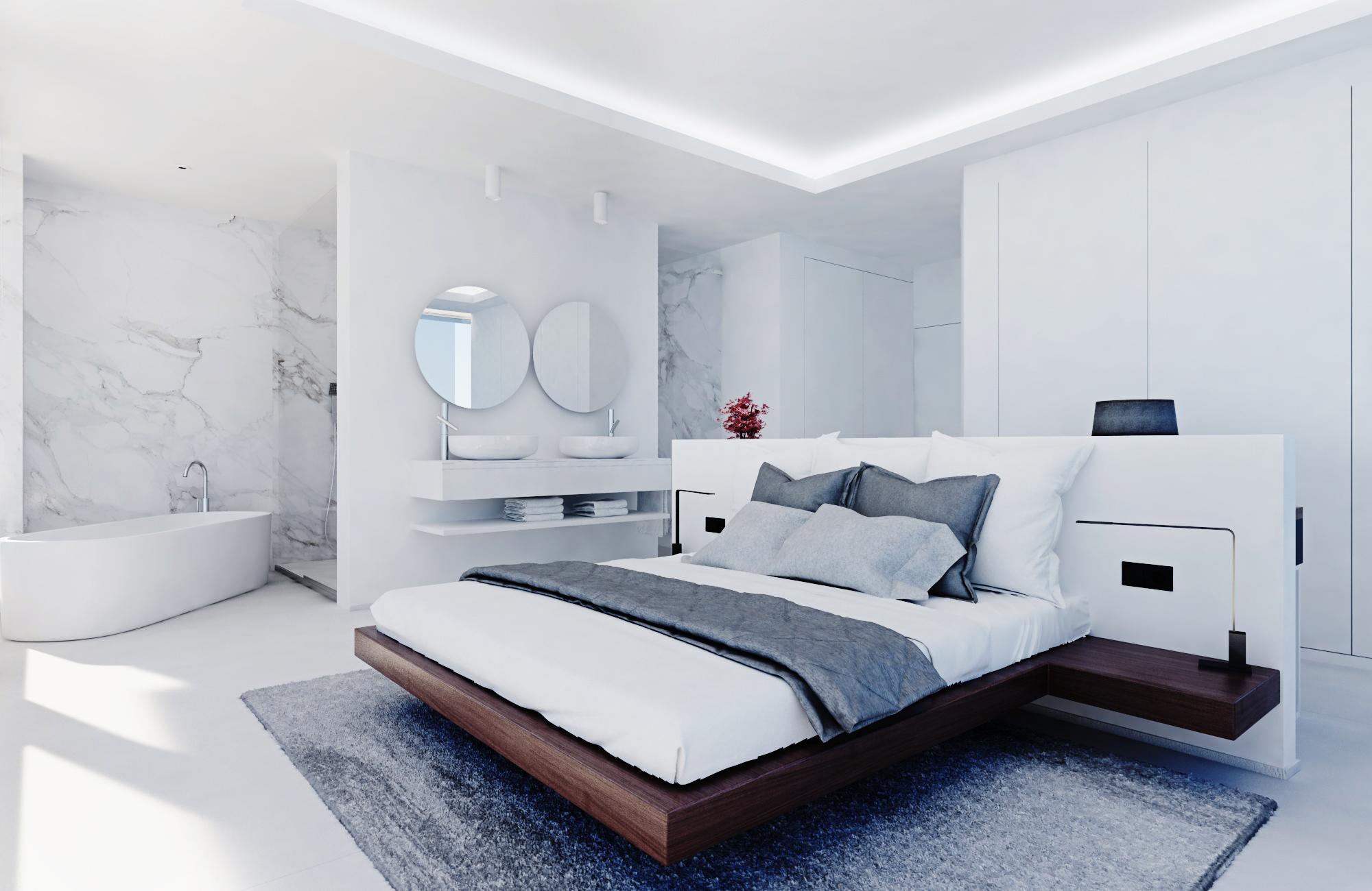 Utility room in new-build apartment, Puerto, Calpe