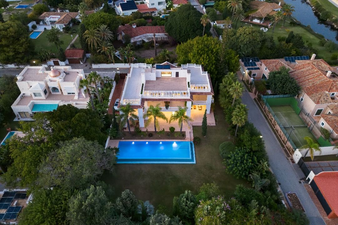 Solarium level of 7-bedroom new-build villa, Casasola, Estepona