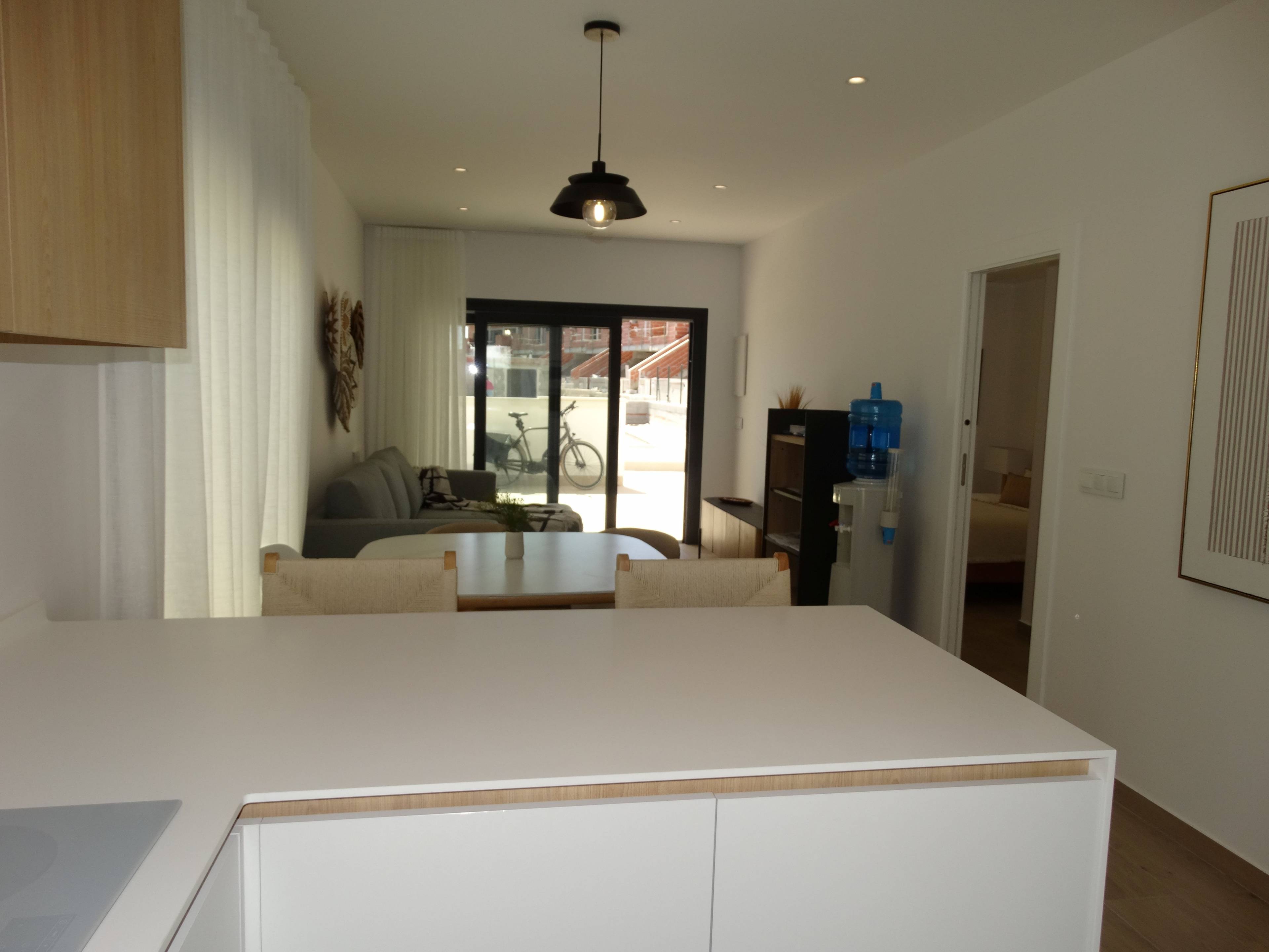 Kitchen worktop and appliance space in new-build bungalow, Zona Pueblo