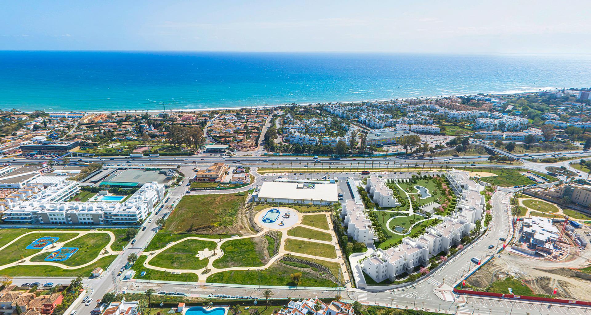 Communal gym in residential complex, Los Flamingos, Estepona