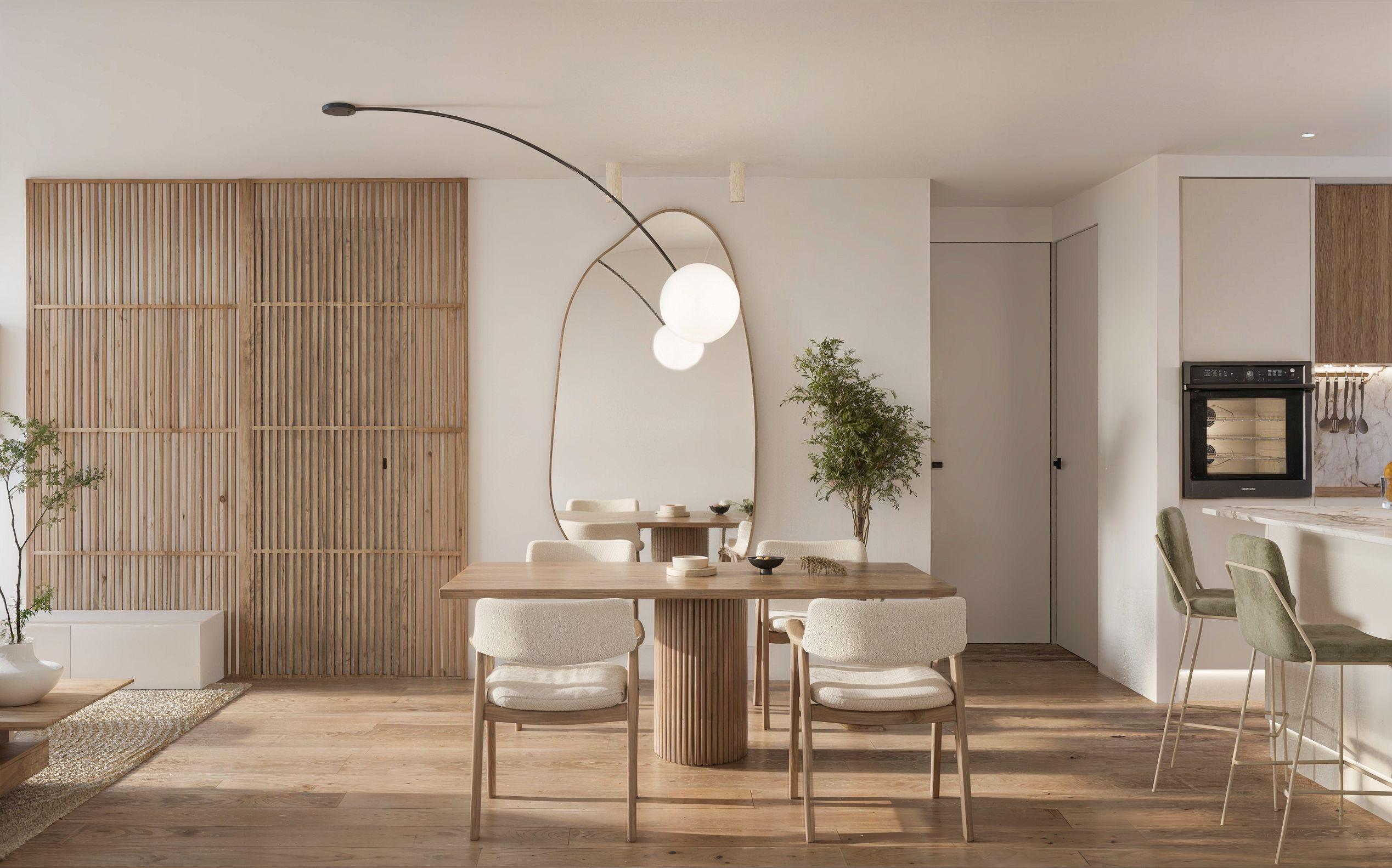 Main bedroom with built-in wardrobes in 3-bedroom apartment, La Nucia Pueblo