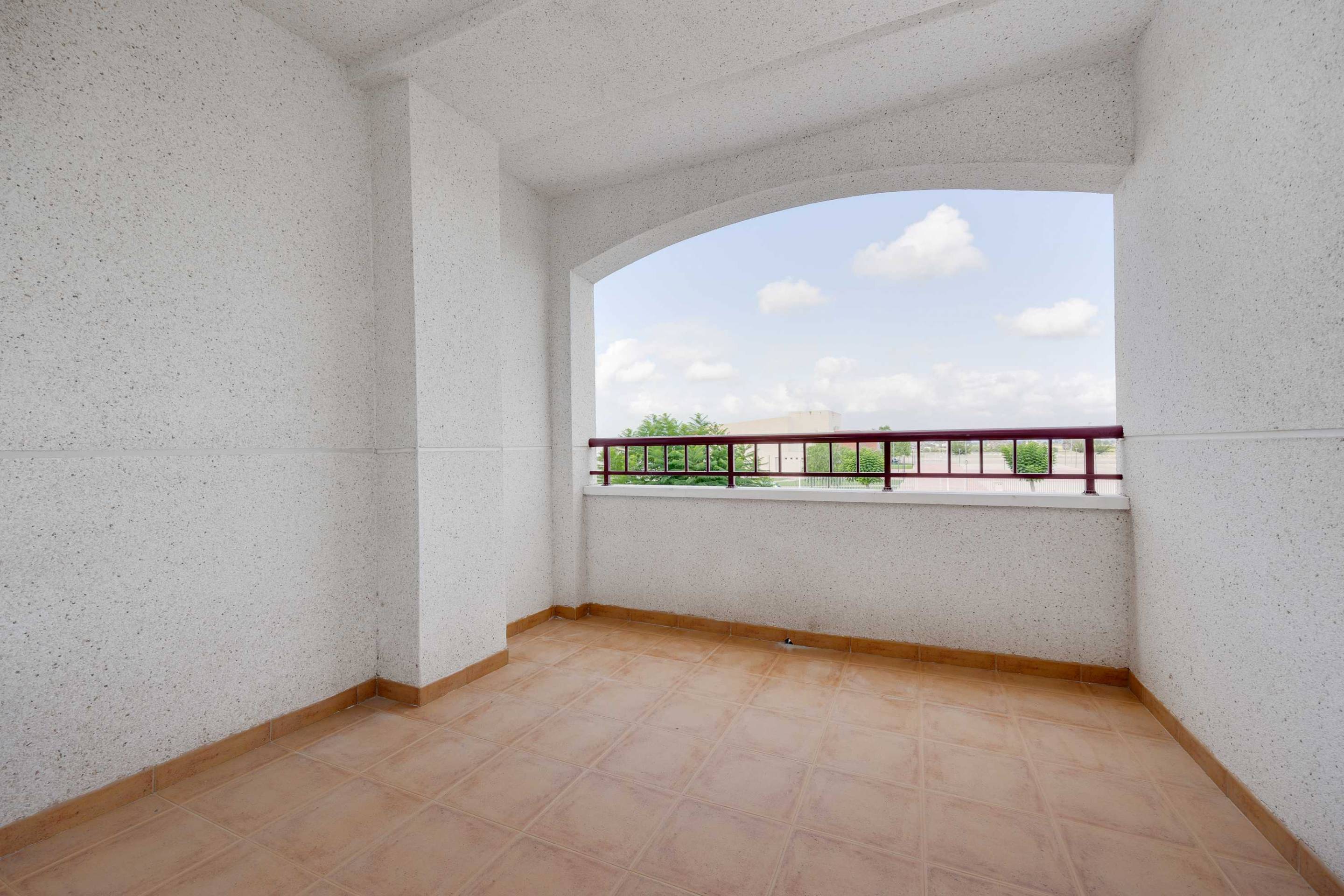 Entrance hallway in ground-floor apartment, San Fulgencio Pueblo