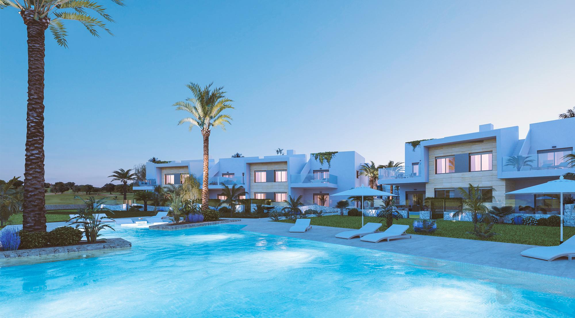 Allocated parking space included with apartment, Lo Romero Golf development