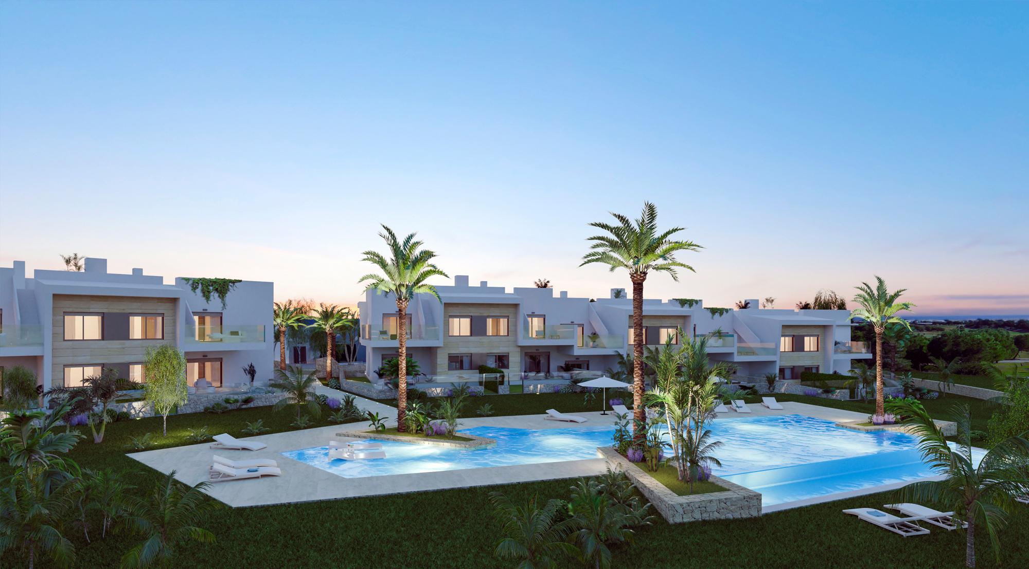 View from apartment terrace towards Lo Romero Golf course, Pilar De La Horadada