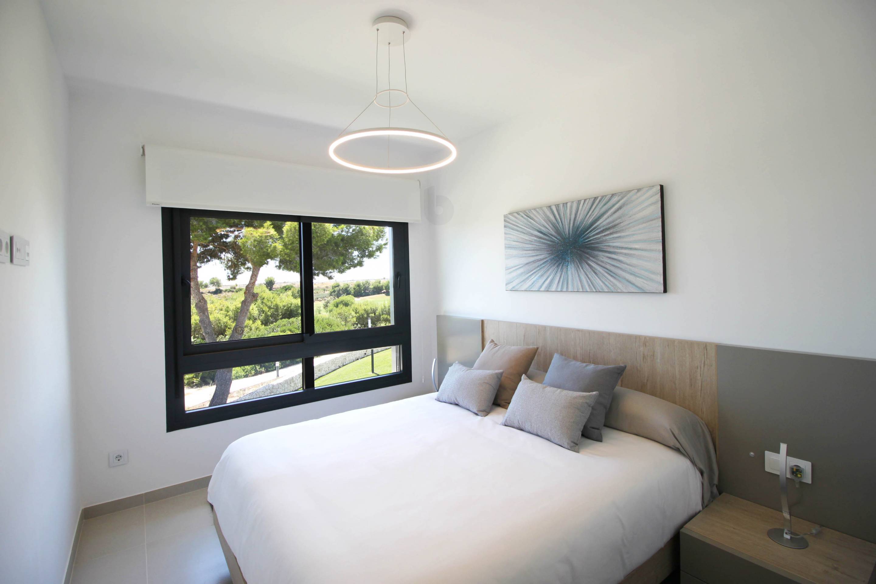 Interior finish detail in new-build apartment, Lo Romero Golf