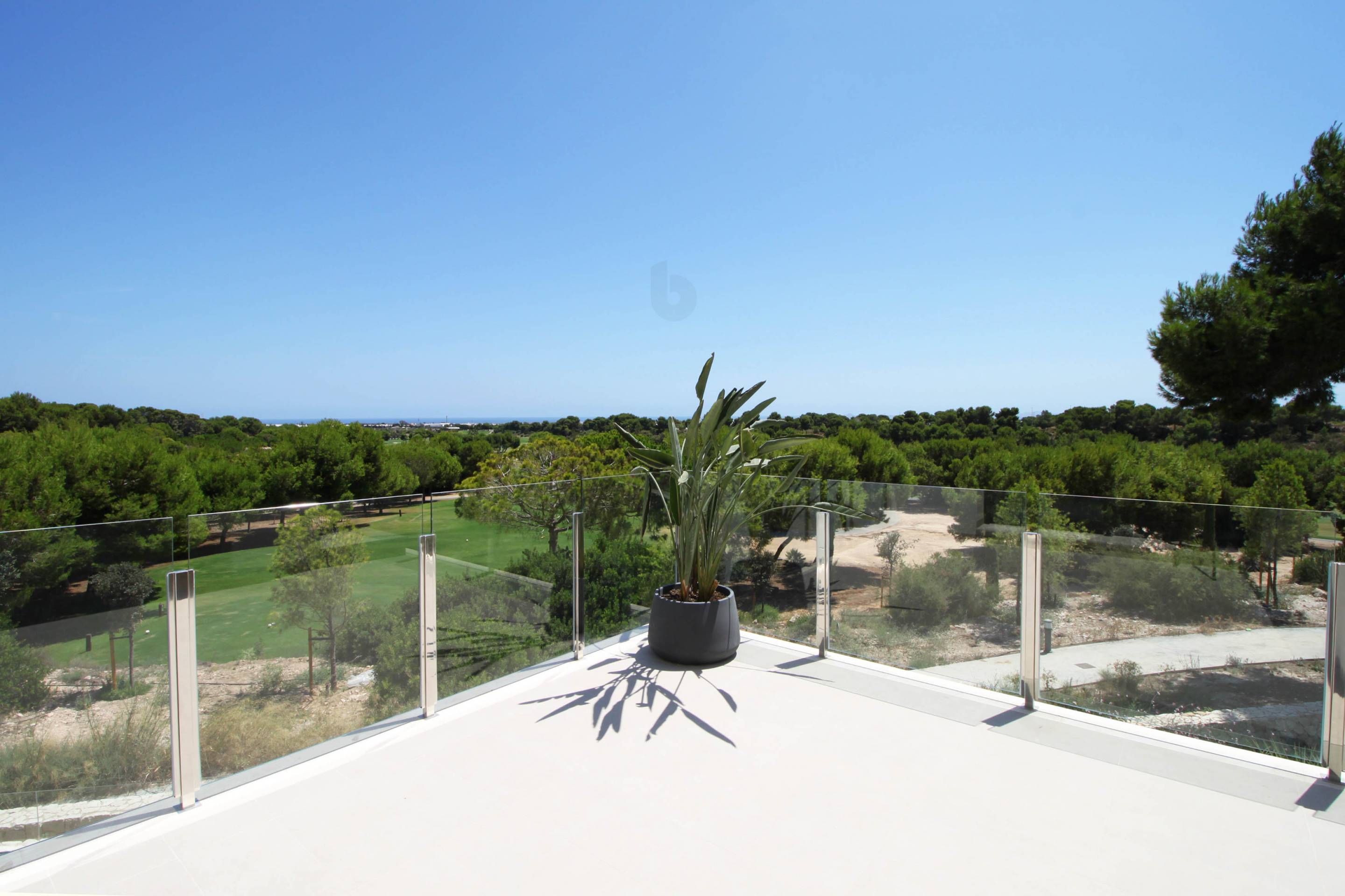Communal pool area of apartment development, Lo Romero Golf, Pilar De La Horadada