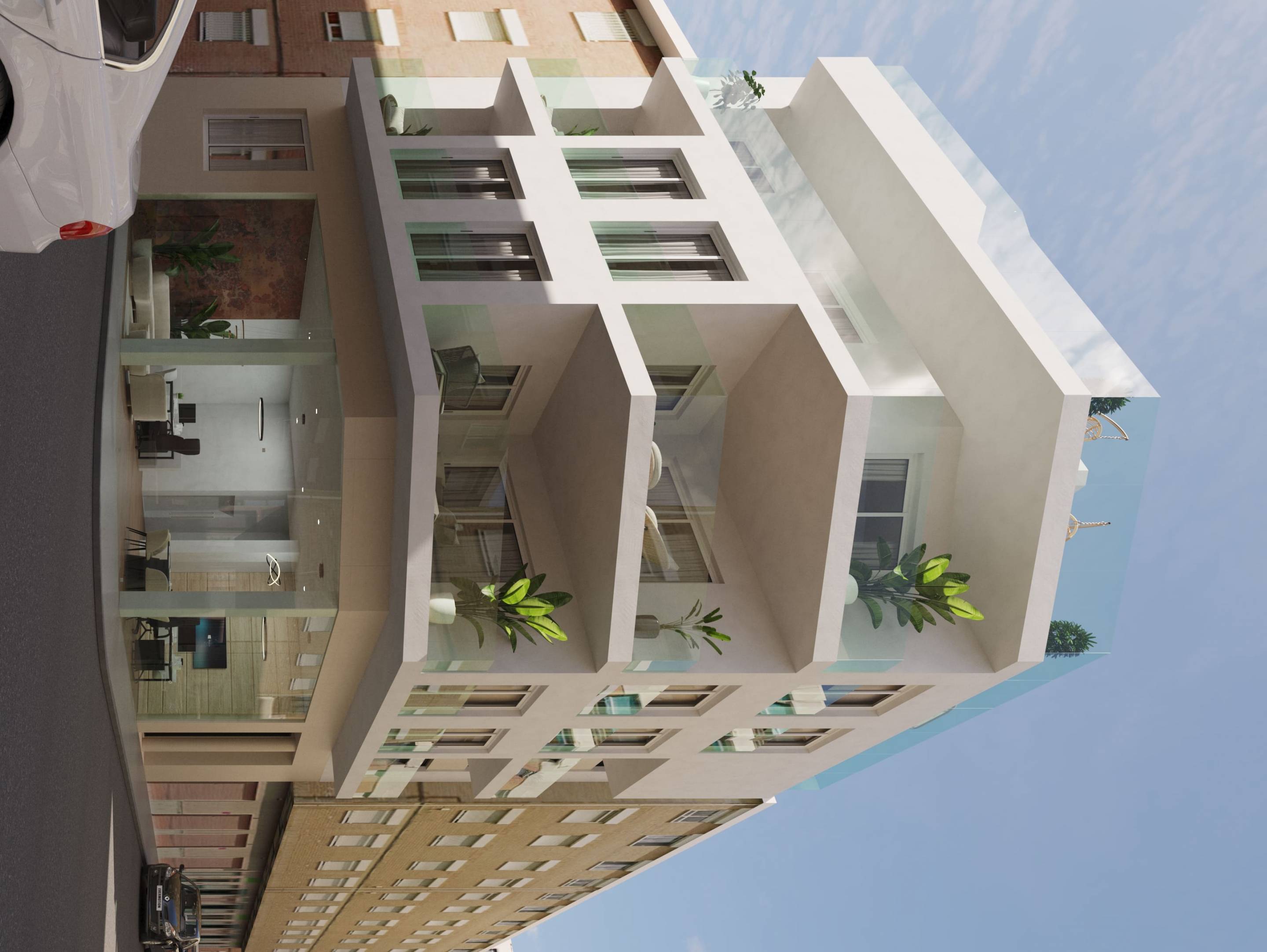 Apartment for sale in Pueblo, Guardamar Del Segura - first-floor new-build exterior view