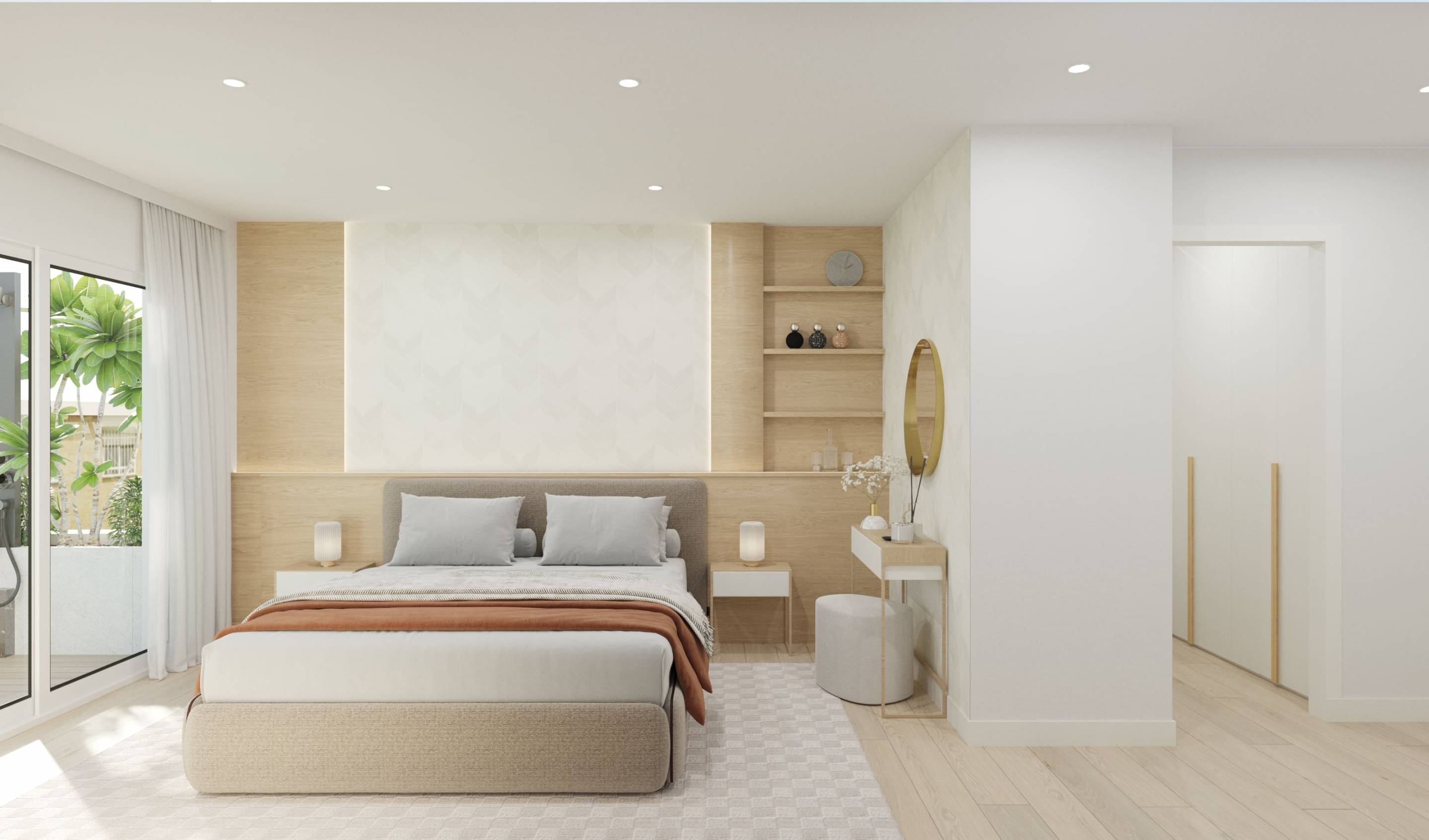 Second bedroom with natural light, new-build apartment, Pueblo