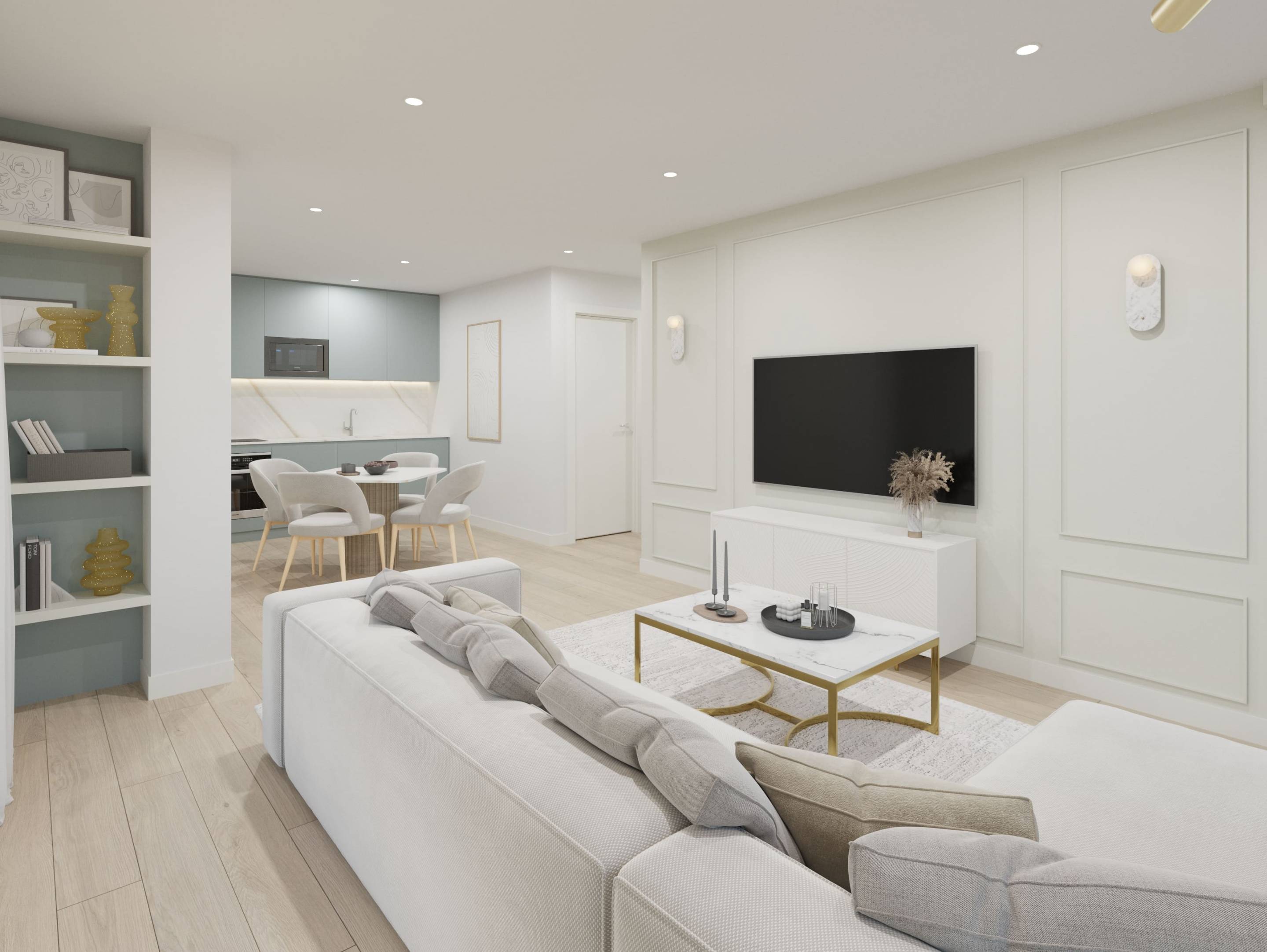 Second bedroom in 2-bedroom new-build apartment, Pueblo, Guardamar Del Segura