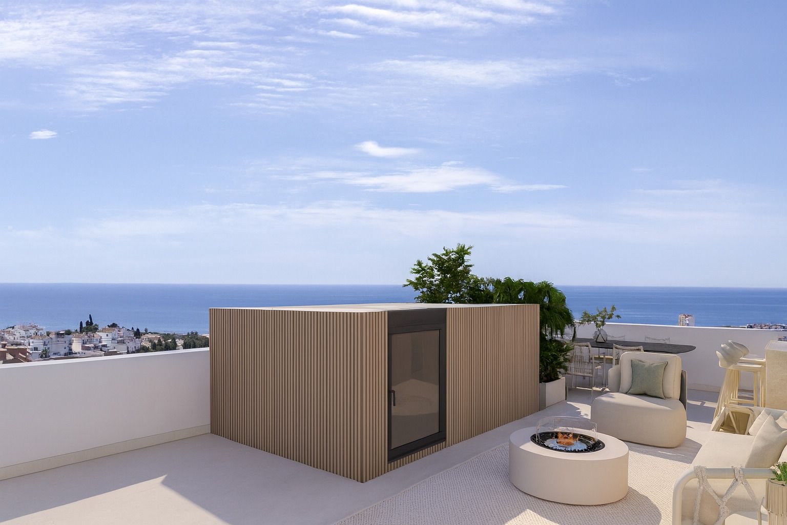 Second bedroom in new-build townhouse, Torrenueva, Mijas