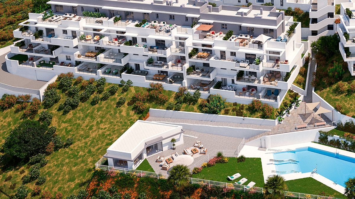Second bedroom in 2-bedroom new-build apartment, Duquesa, Manilva